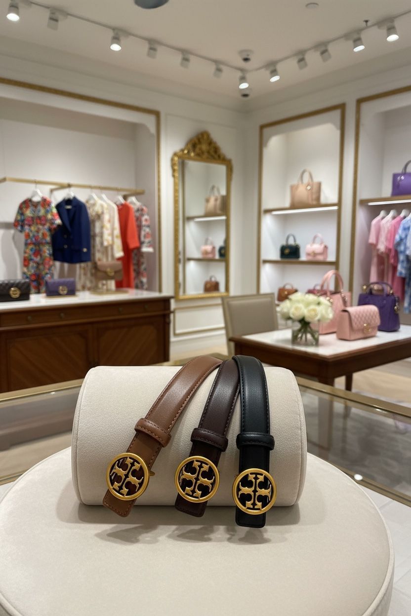 Buy First Copy Tory Burch Authentic Women’s Leather Belts - Master Quality 7A Mirror at Lowest Price Online India