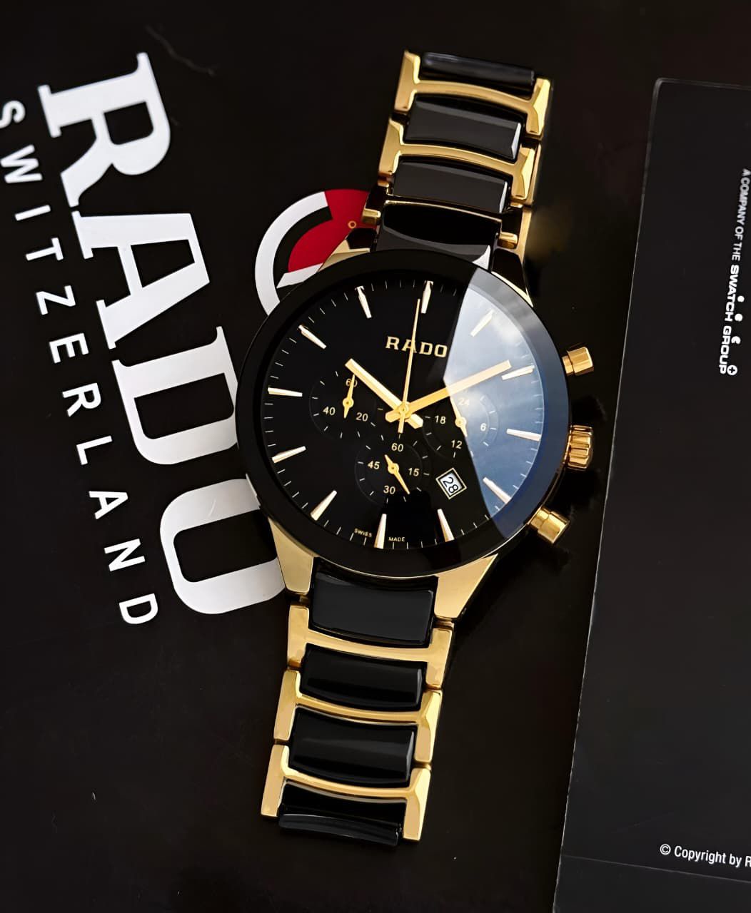 Buy First Copy Rado Centrix Men’s Chronograph Watch - Master Quality 7A Mirror at Lowest Price Online India