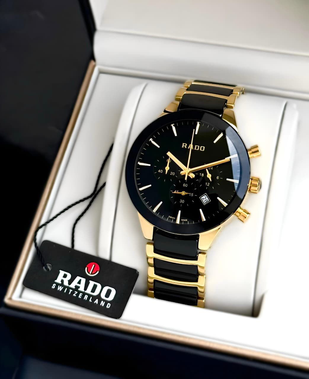 Buy First Copy Rado Centrix Men’s Chronograph Watch - Master Quality 7A Mirror at Lowest Price Online India