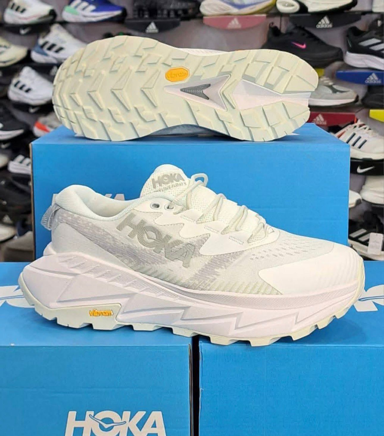 Buy First Copy HOKA M Skyline-Float X Trail Running Shoe For Men - Master Quality 7A Mirror at Lowest Price Online India