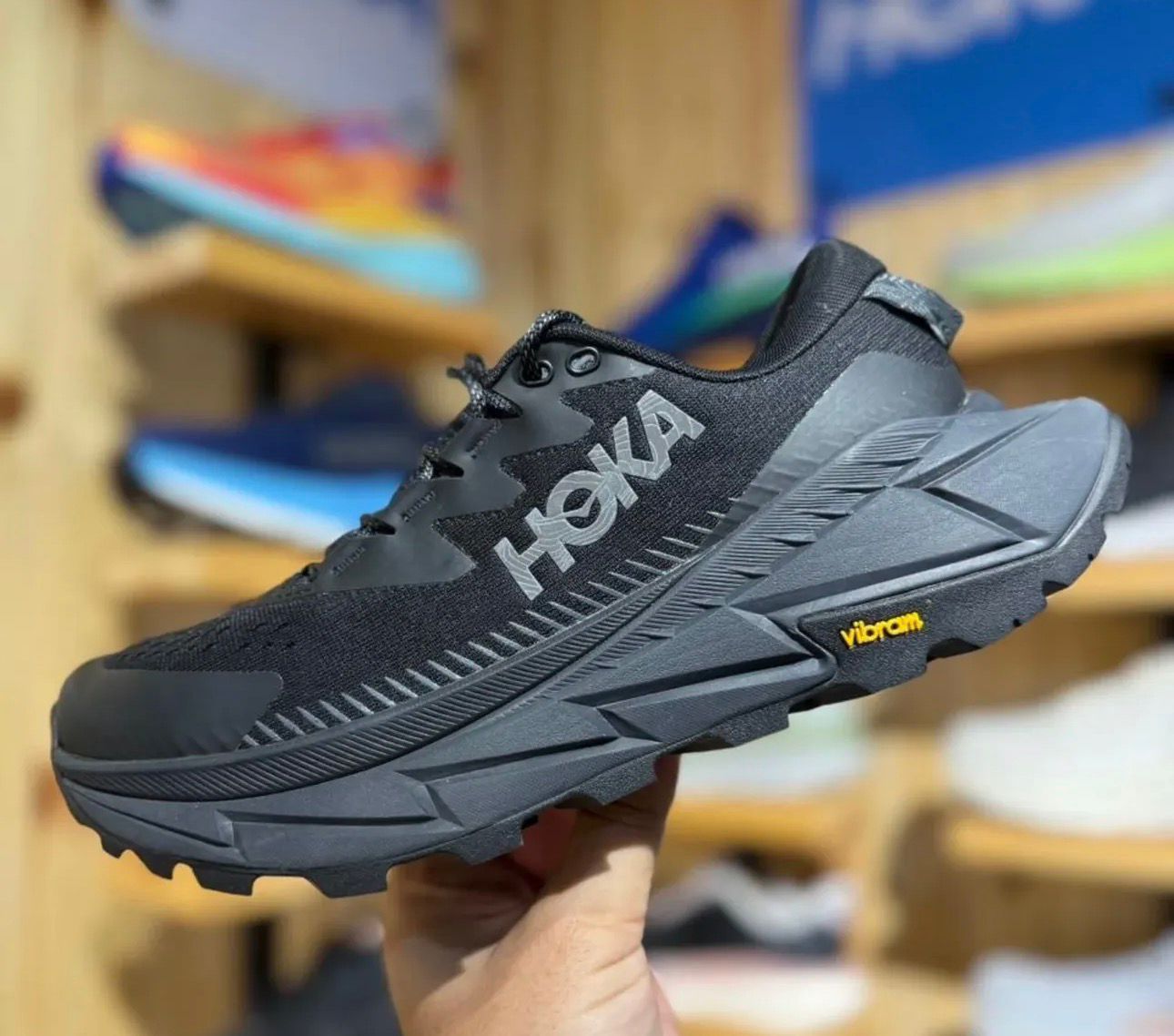 Buy First Copy HOKA M Skyline-Float X Trail Running Shoe For Men - Master Quality 7A Mirror at Lowest Price Online India