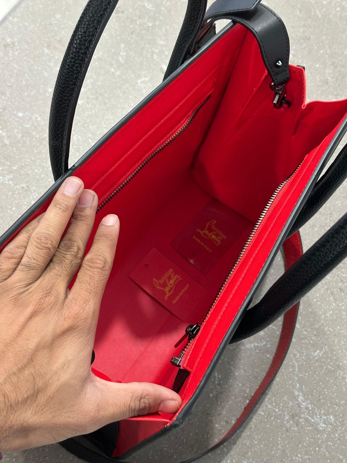 Buy First Copy Christian Louboutin Paloma S Medium Size Studded Tote Bag For Women - Master Quality 7A Mirror at Lowest Price Online India