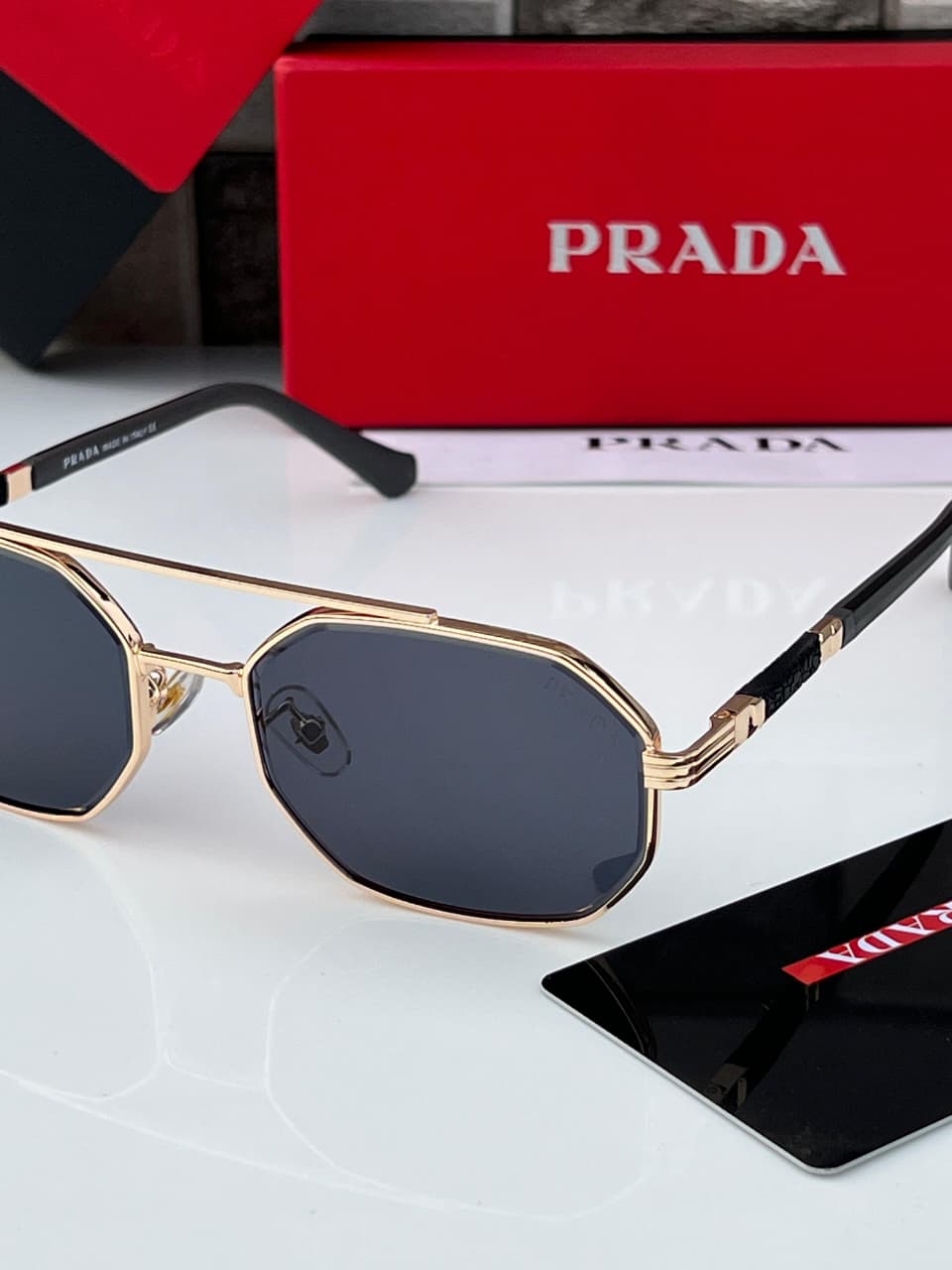 Buy First Copy Prada Geometric Unisex Sunglasses - Master Quality 7A Mirror at Lowest Price Online India