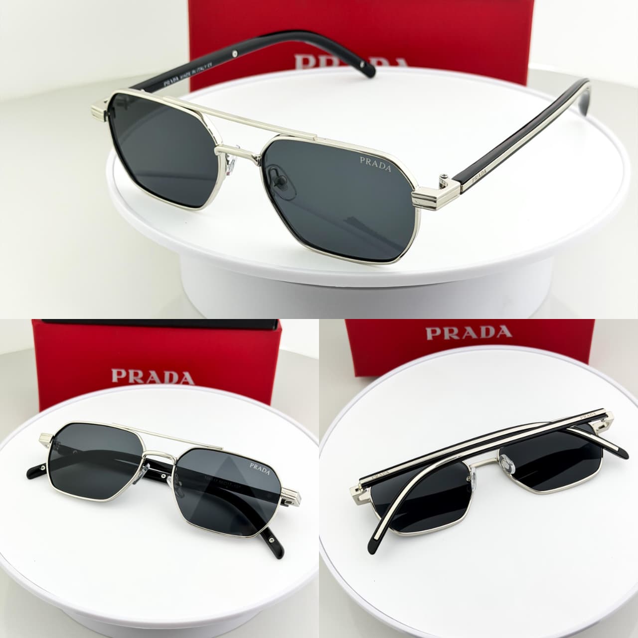 Buy First Copy Prada Geometric Unisex Sunglasses - Master Quality 7A Mirror at Lowest Price Online India