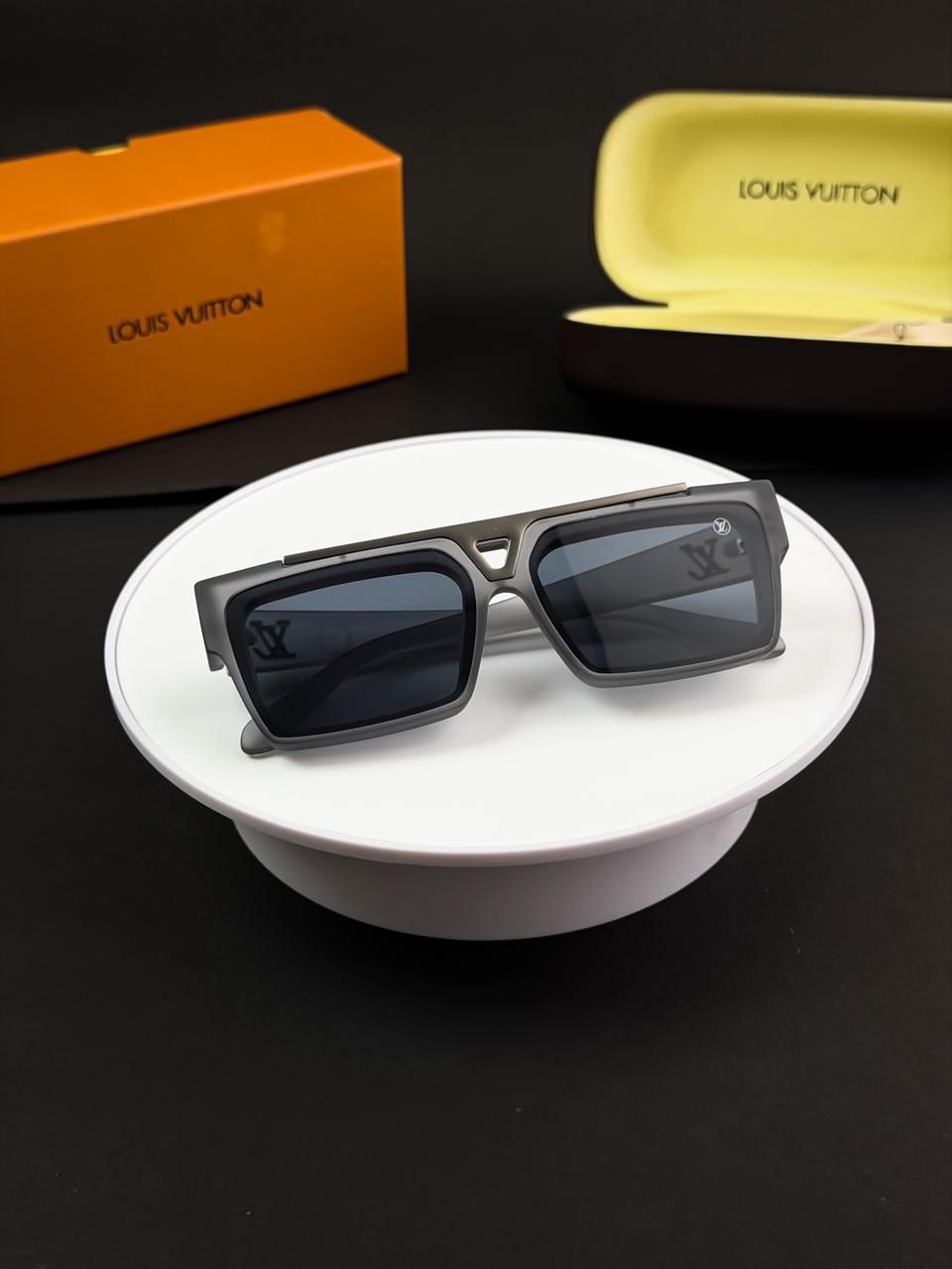 Buy First Copy Louis Vuitton (LV) Square Unisex Sunglasses - Master Quality 7A Mirror at Lowest Price Online India