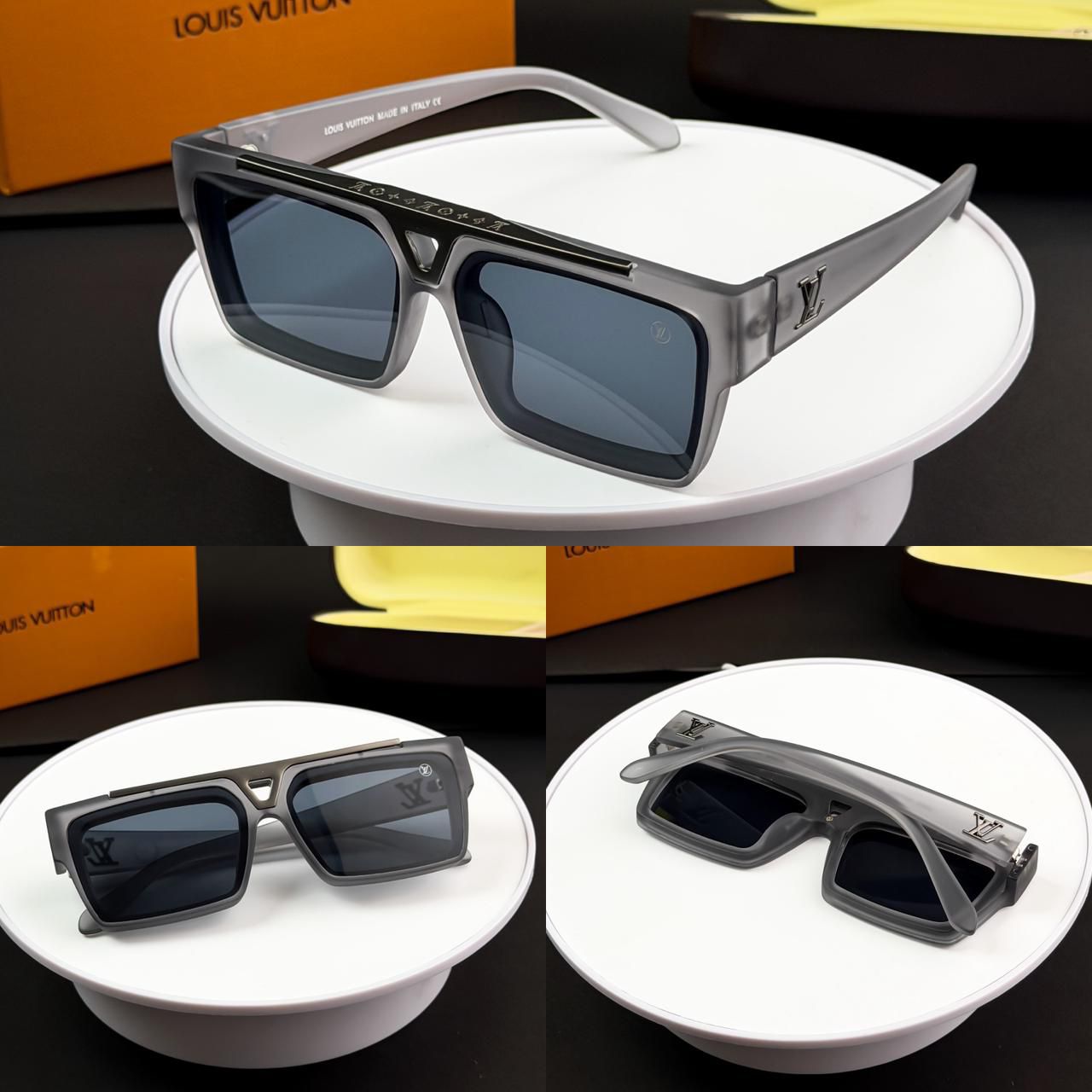 Buy First Copy Louis Vuitton (LV) Square Unisex Sunglasses - Master Quality 7A Mirror at Lowest Price Online India