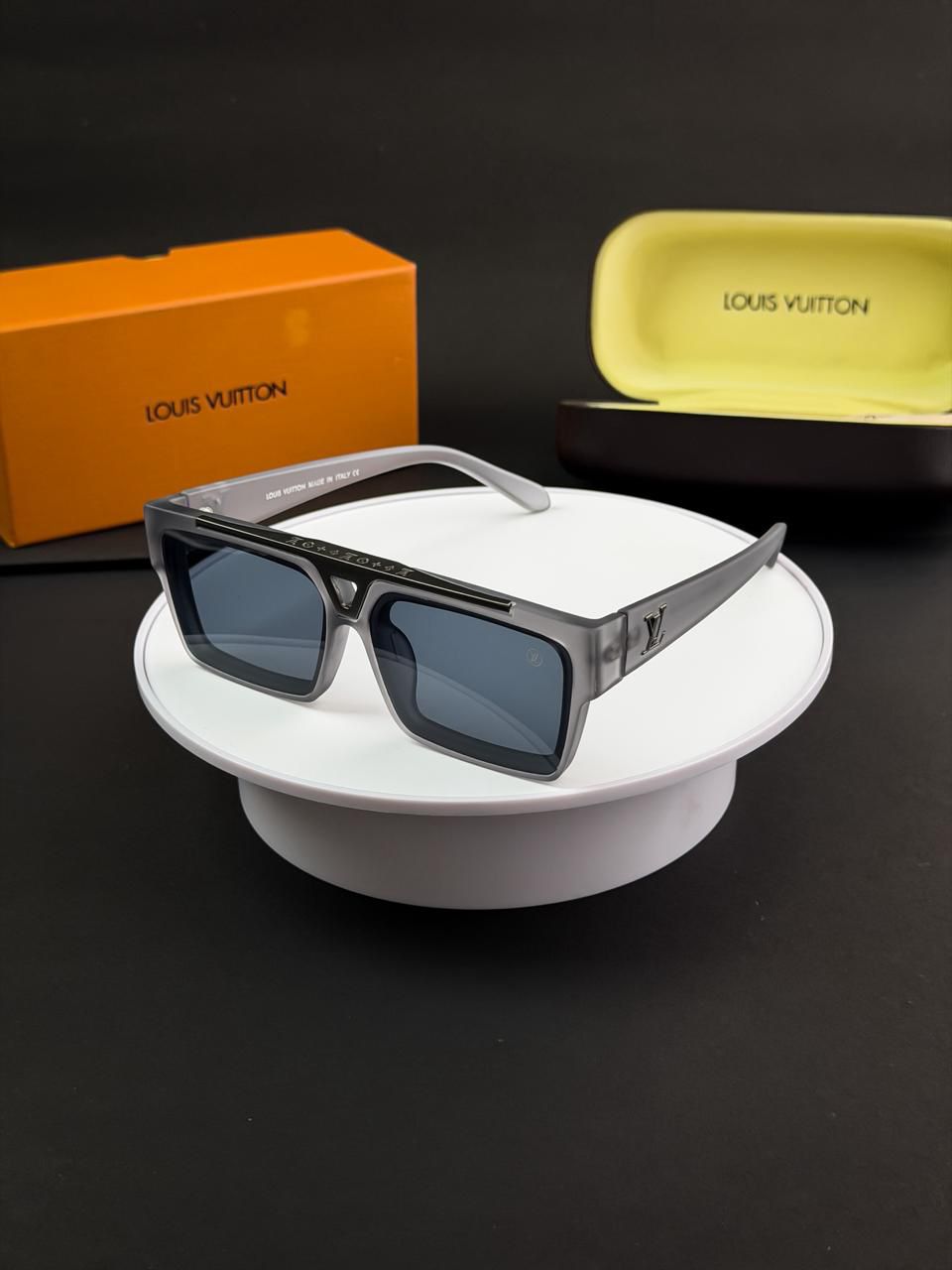 Buy First Copy Louis Vuitton (LV) Square Unisex Sunglasses - Master Quality 7A Mirror at Lowest Price Online India
