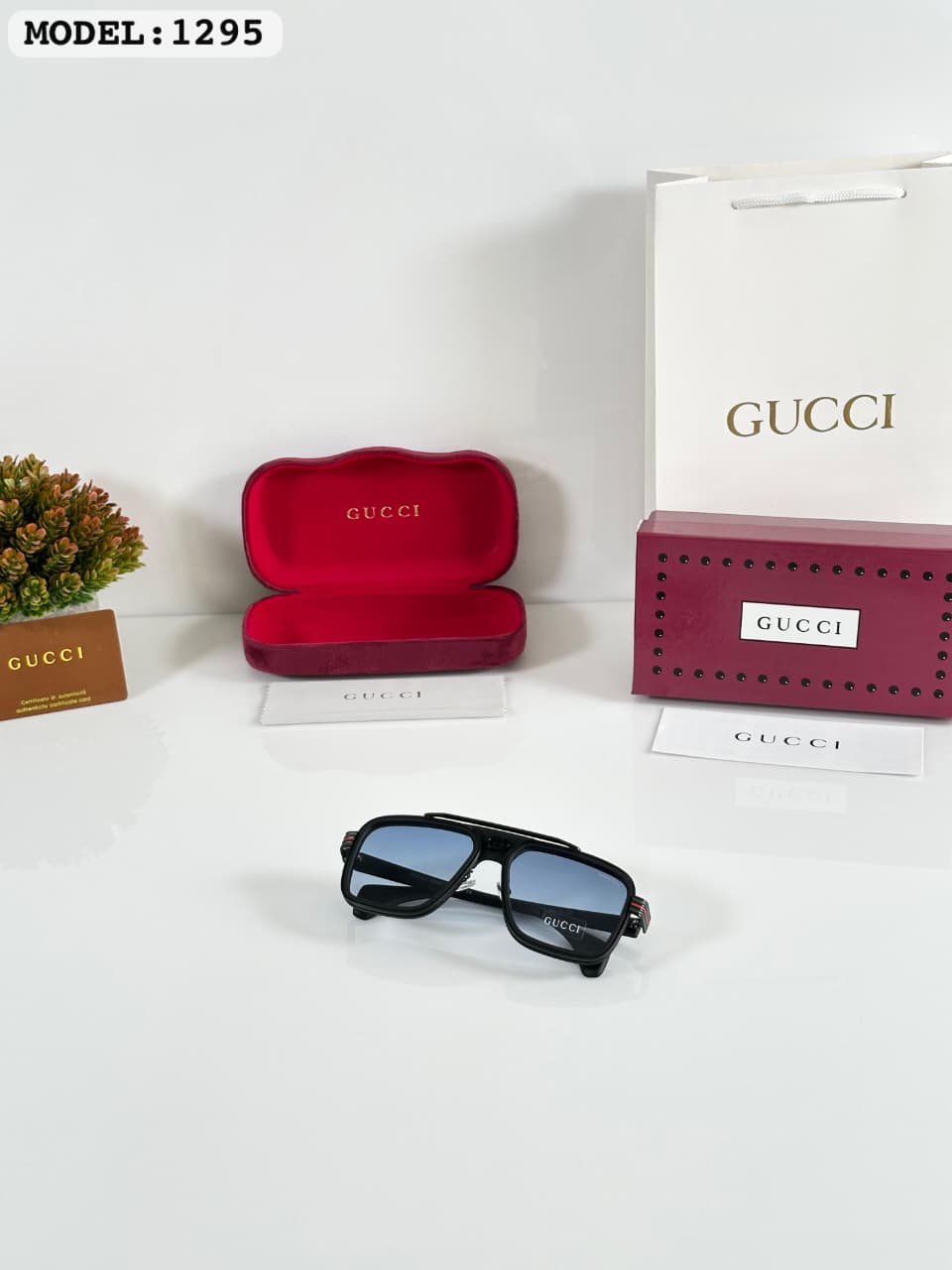 Buy First Copy Gucci Model Black Unisex Sunglasses - Master Quality 7A Mirror at Lowest Price Online India