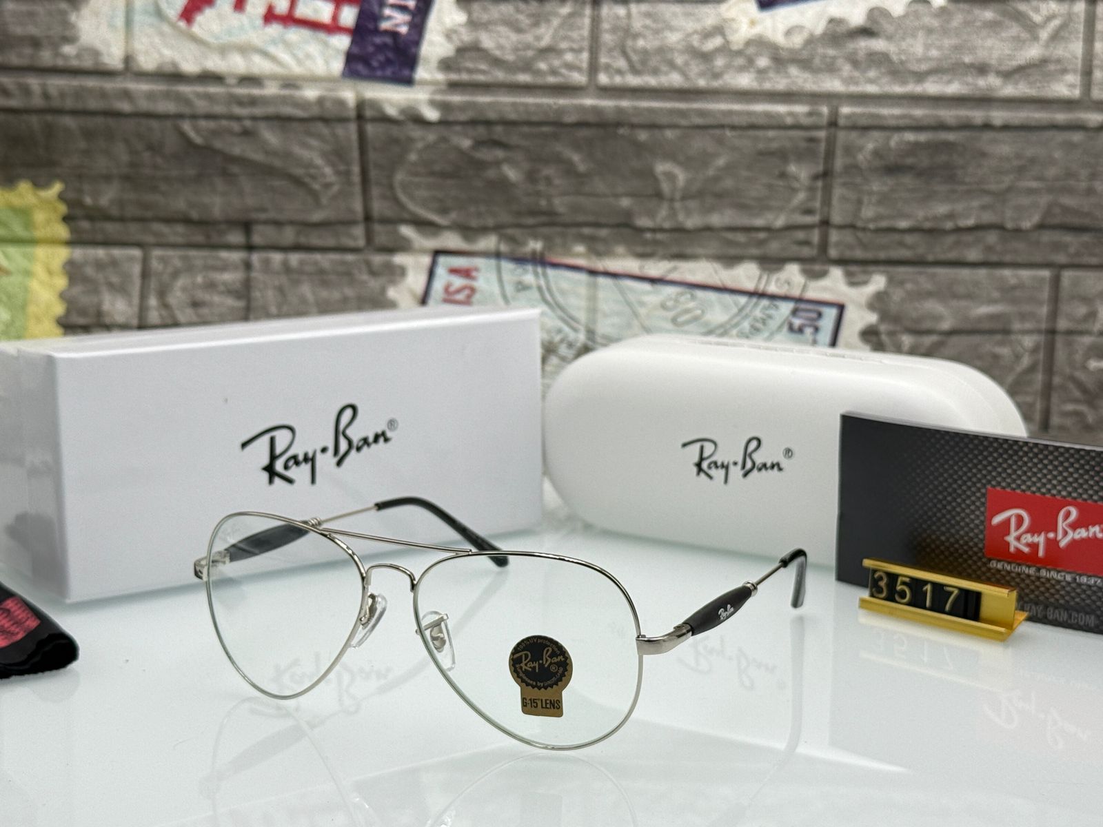 Buy First Copy Ray-Ban Aviator Men's Sunglasses – accessories showing authentic design. Cash on Delivery available, Free shipping across India, Pan India delivery, UV400 protection lenses