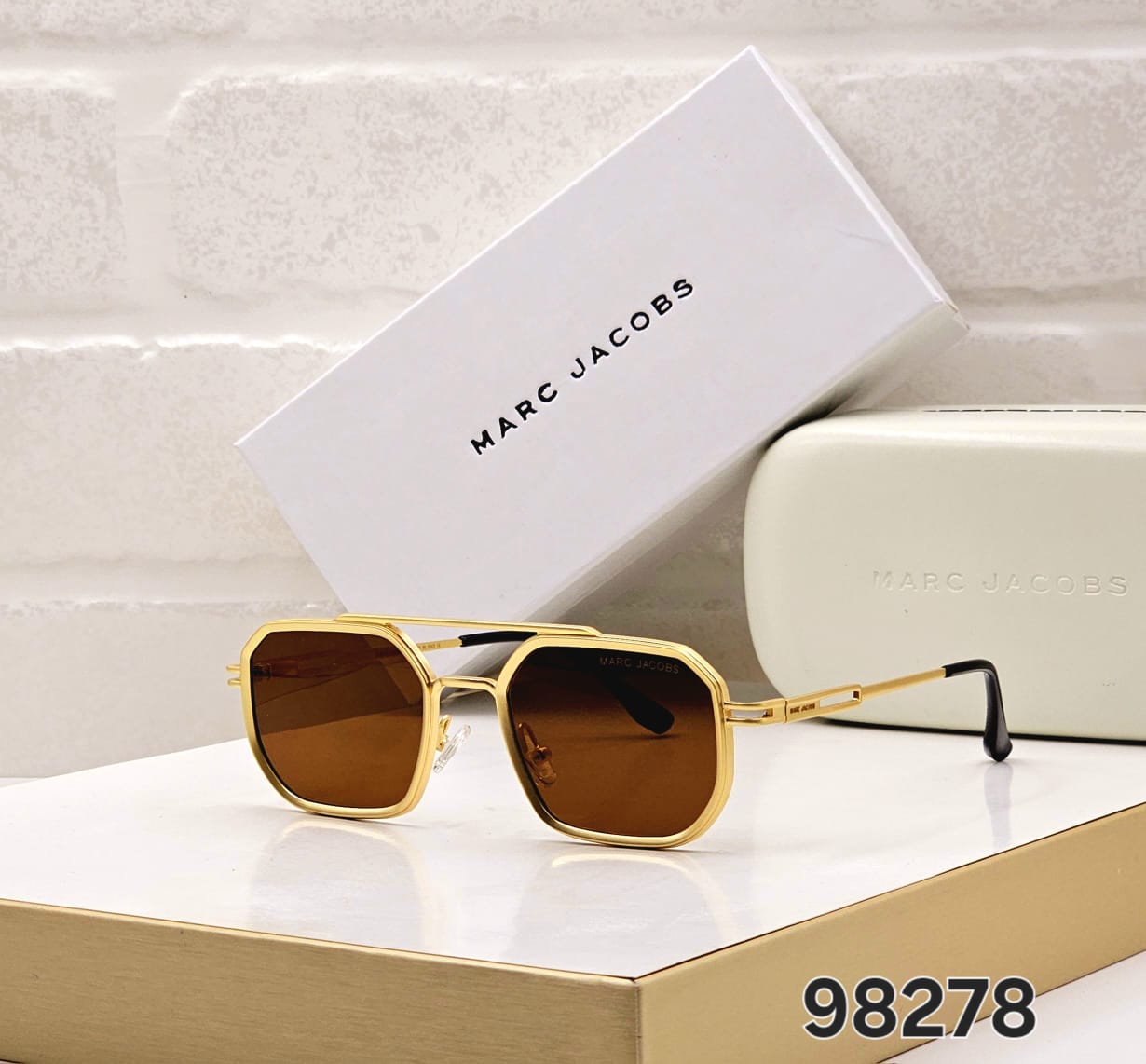 Buy First Copy Marc Jacobs Square & Geometric Unisex Sunglasses - Master Quality 7A Mirror at Lowest Price Online India