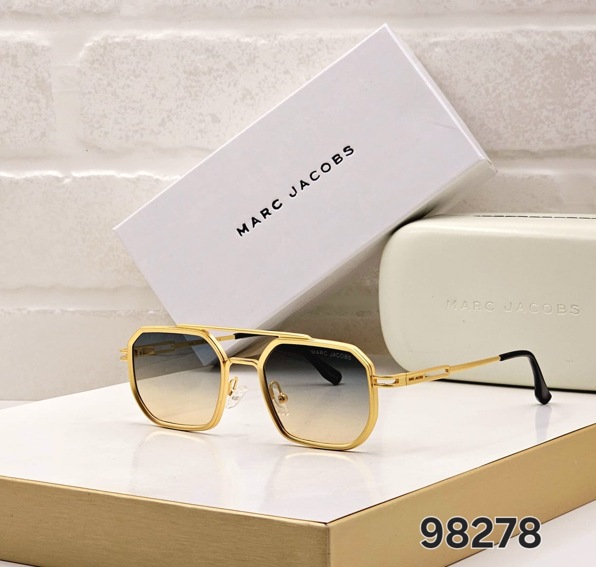 Buy First Copy Marc Jacobs Square & Geometric Unisex Sunglasses - Master Quality 7A Mirror at Lowest Price Online India