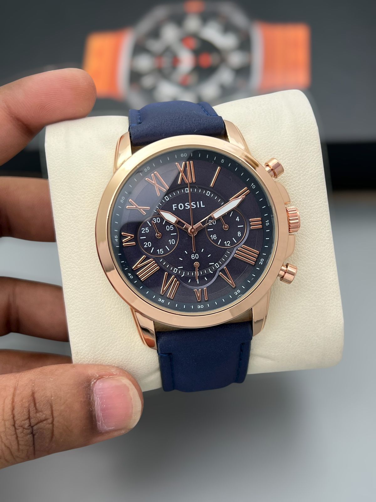 Buy First Copy Fossil Men’s Premium Chronograph Collection Watches - Master Quality 7A Mirror at Lowest Price Online India