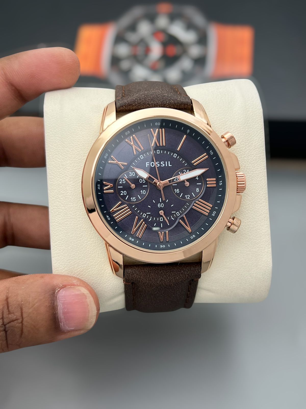 Buy First Copy Fossil Men’s Premium Chronograph Collection Watches - Master Quality 7A Mirror at Lowest Price Online India