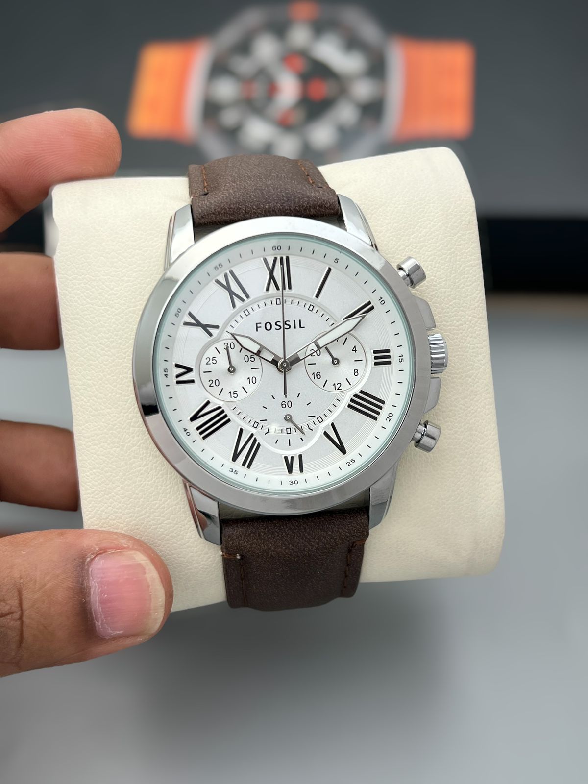 Buy First Copy Fossil Men’s Premium Chronograph Collection Watches - Master Quality 7A Mirror at Lowest Price Online India