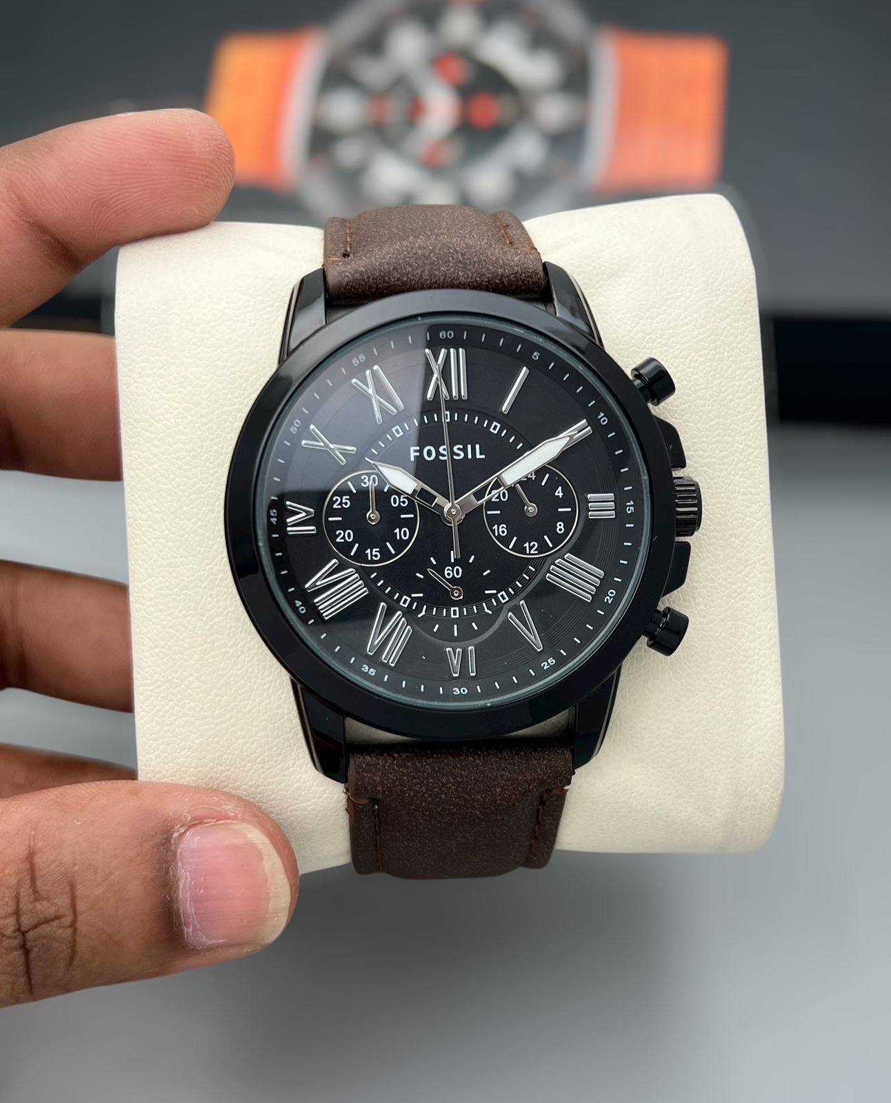 Buy First Copy Fossil Men’s Premium Chronograph Collection Watches - Master Quality 7A Mirror at Lowest Price Online India