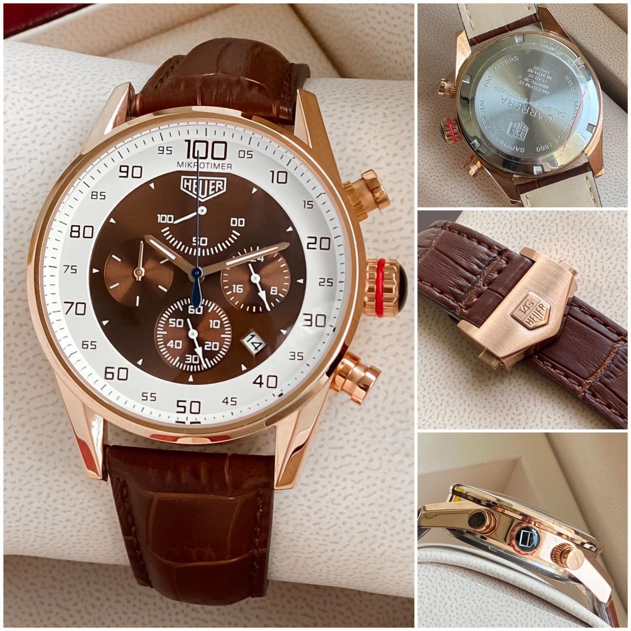 Buy First Copy TAG Heuer Mikrotimer Men’s Chronograph Watch 44mm - Master Quality 7A Mirror at Lowest Price Online India