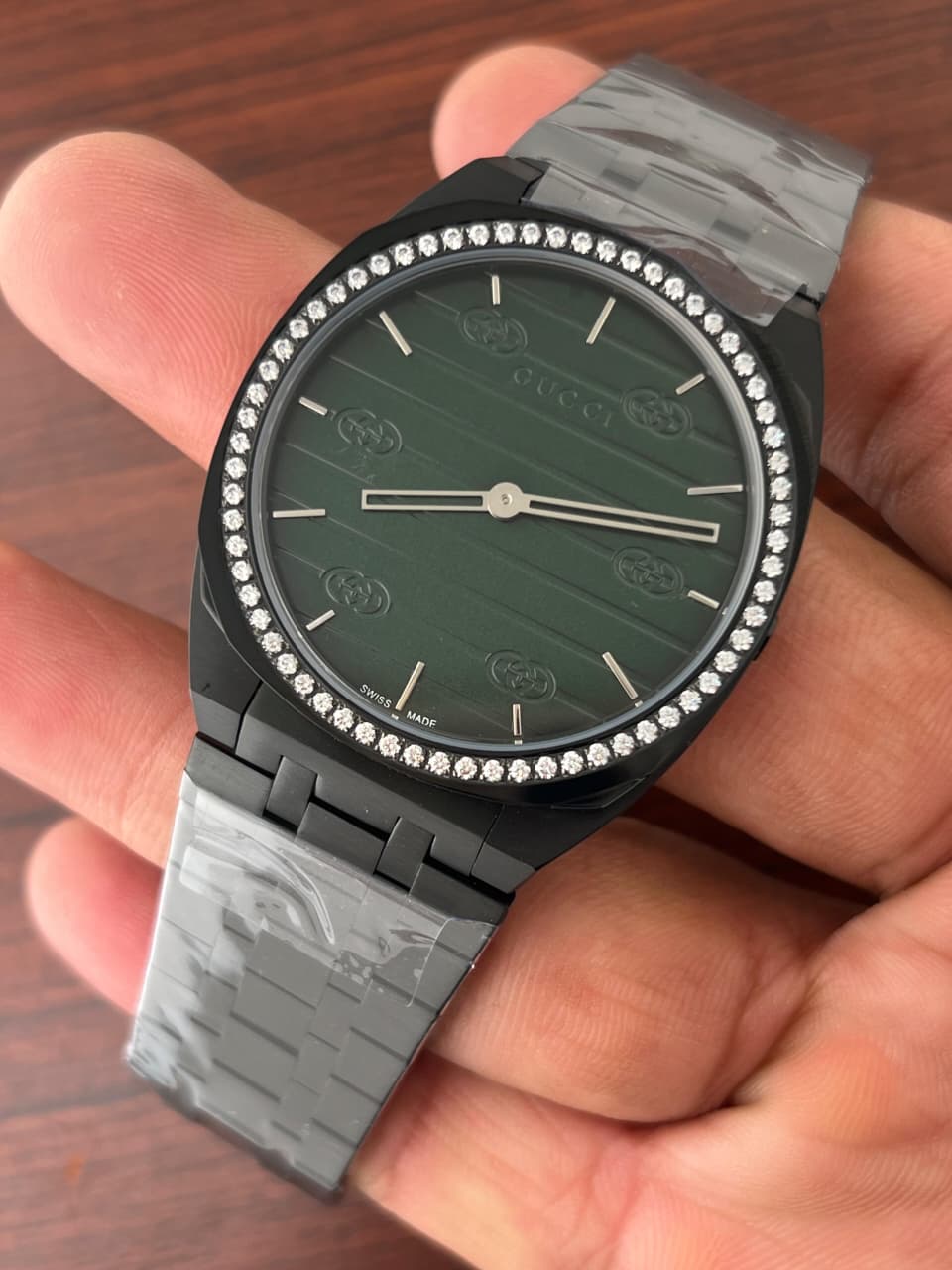 Buy First Copy Gucci 25H 38mm Stainless Steel Quartz (YA163409) Men’s Watches - Master Quality 7A Mirror at Lowest Price Online India