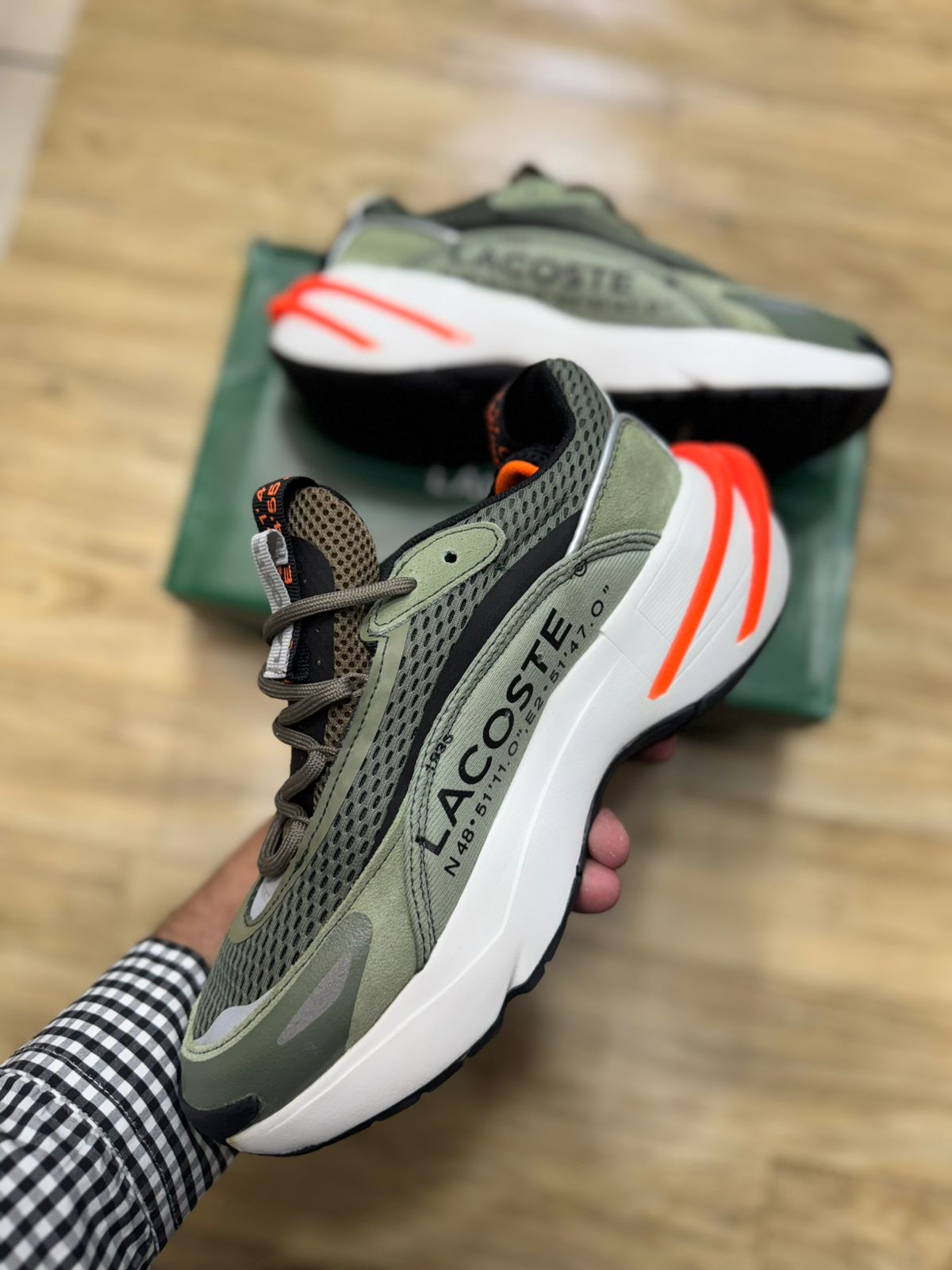Buy First Copy Lacoste audyssor chunky Technical Runner Men’s Shoes - Master Quality 7A Mirror at Lowest Price Online India