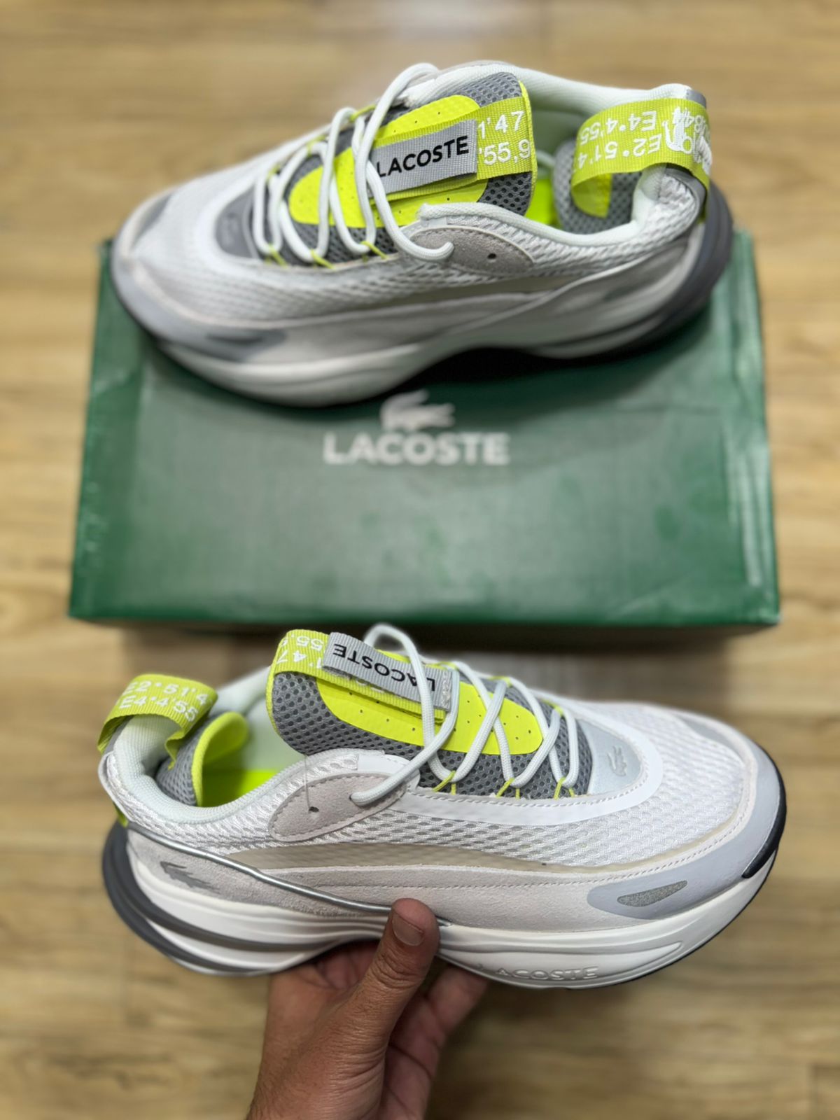 Buy First Copy Lacoste audyssor chunky Technical Runner Men’s Shoes - Master Quality 7A Mirror at Lowest Price Online India