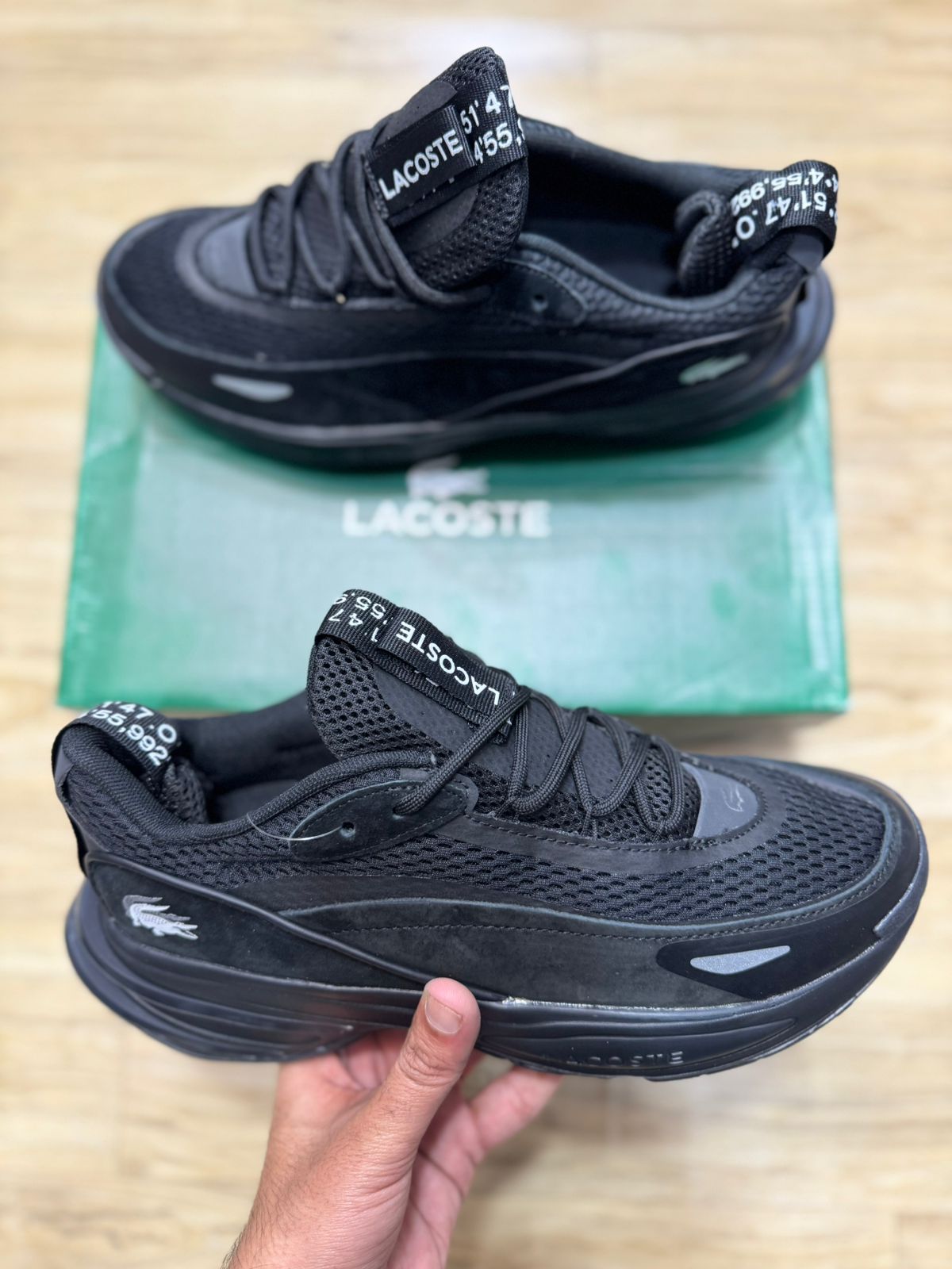 Buy First Copy Lacoste audyssor chunky Technical Runner Men’s Shoes - Master Quality 7A Mirror at Lowest Price Online India