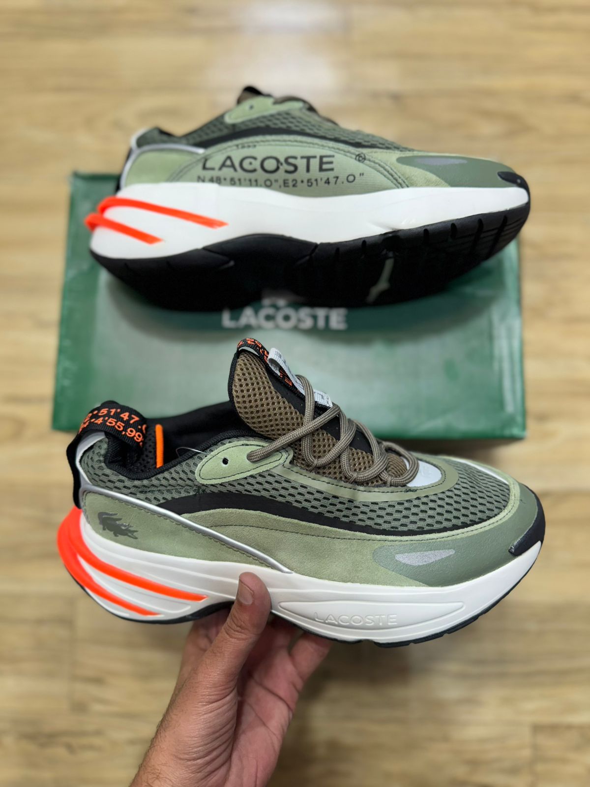 Buy First Copy Lacoste audyssor chunky Technical Runner Men’s Shoes - Master Quality 7A Mirror at Lowest Price Online India