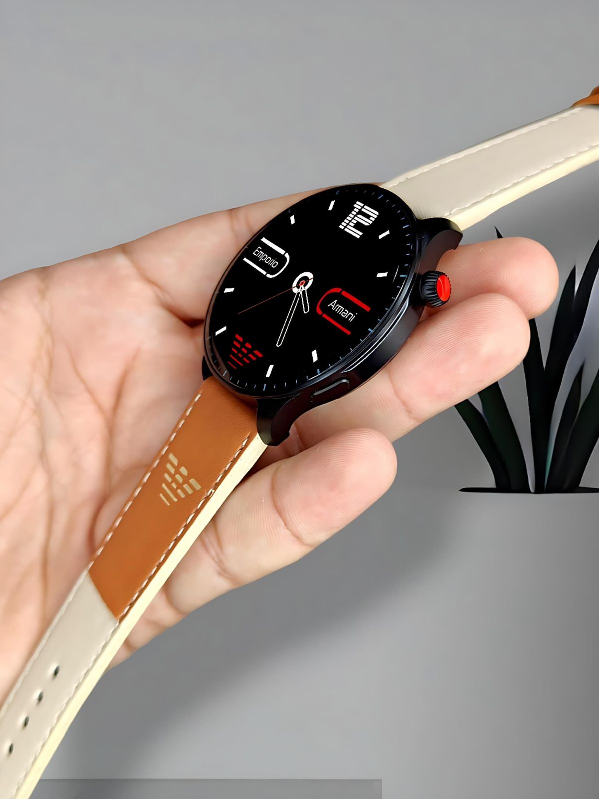 Buy First Copy Emporio Armani Connected Smartwatch 2025 Dual Belt Edition - Master Quality 7A Mirror at Lowest Price Online India