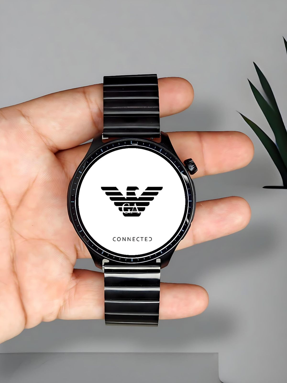Buy First Copy Emporio Armani Connected Smartwatch 2025 Dual Belt Edition - Master Quality 7A Mirror at Lowest Price Online India