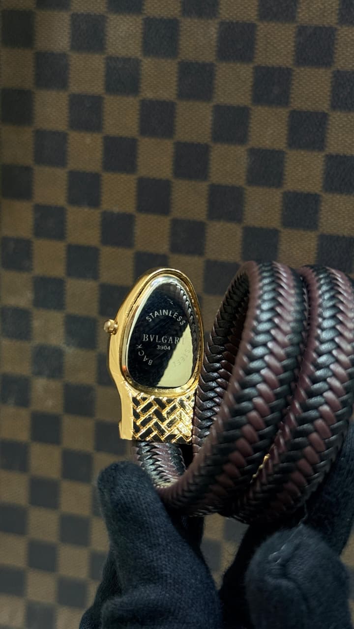 Buy First Copy BVLGARI Serpenti Tubogas Diamond Edition Women’s Watch - Master Quality 7A Mirror at Lowest Price Online India