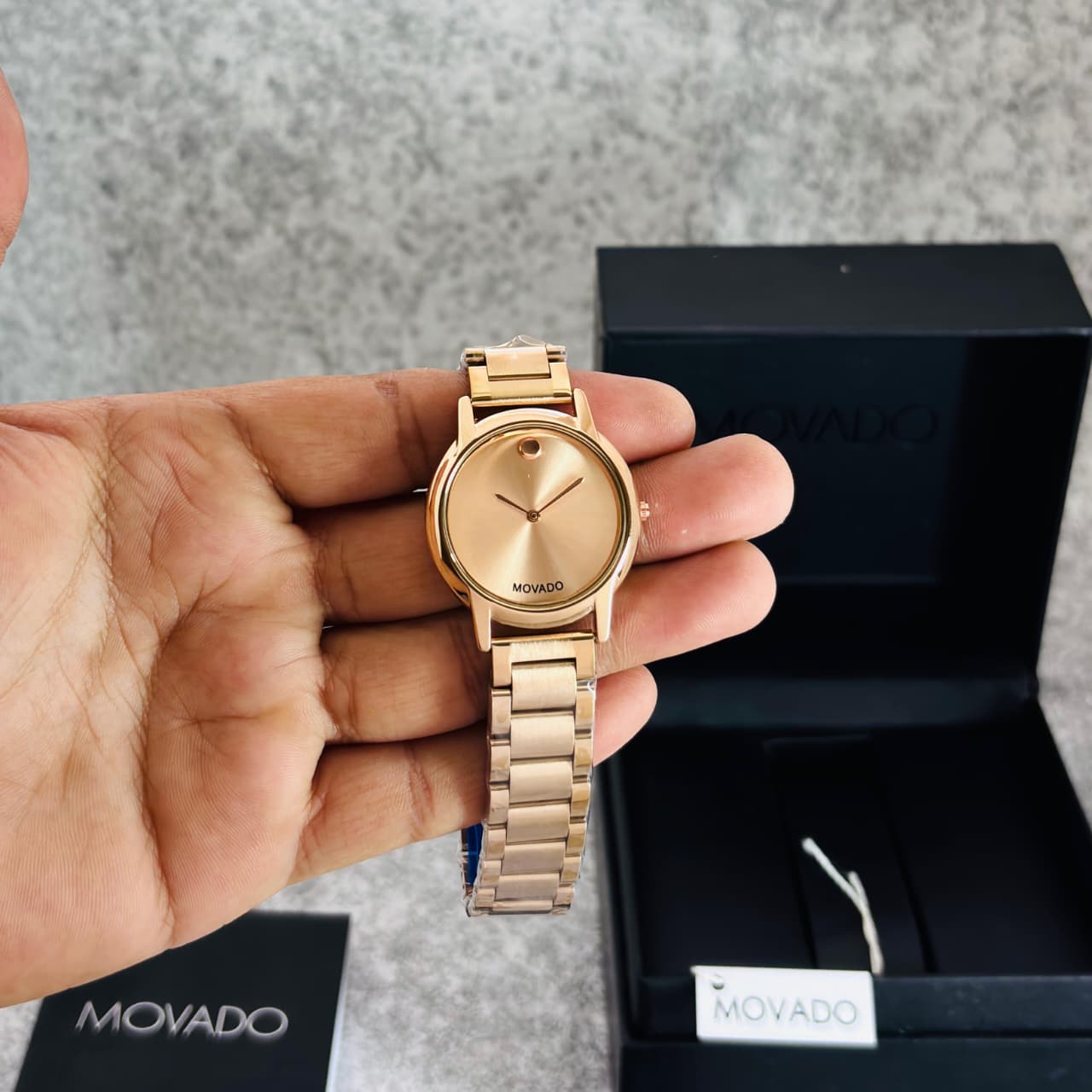 Buy First Copy MOVADO Slim Women’s Quartz Watches 31mm - Master Quality 7A Mirror at Lowest Price Online India