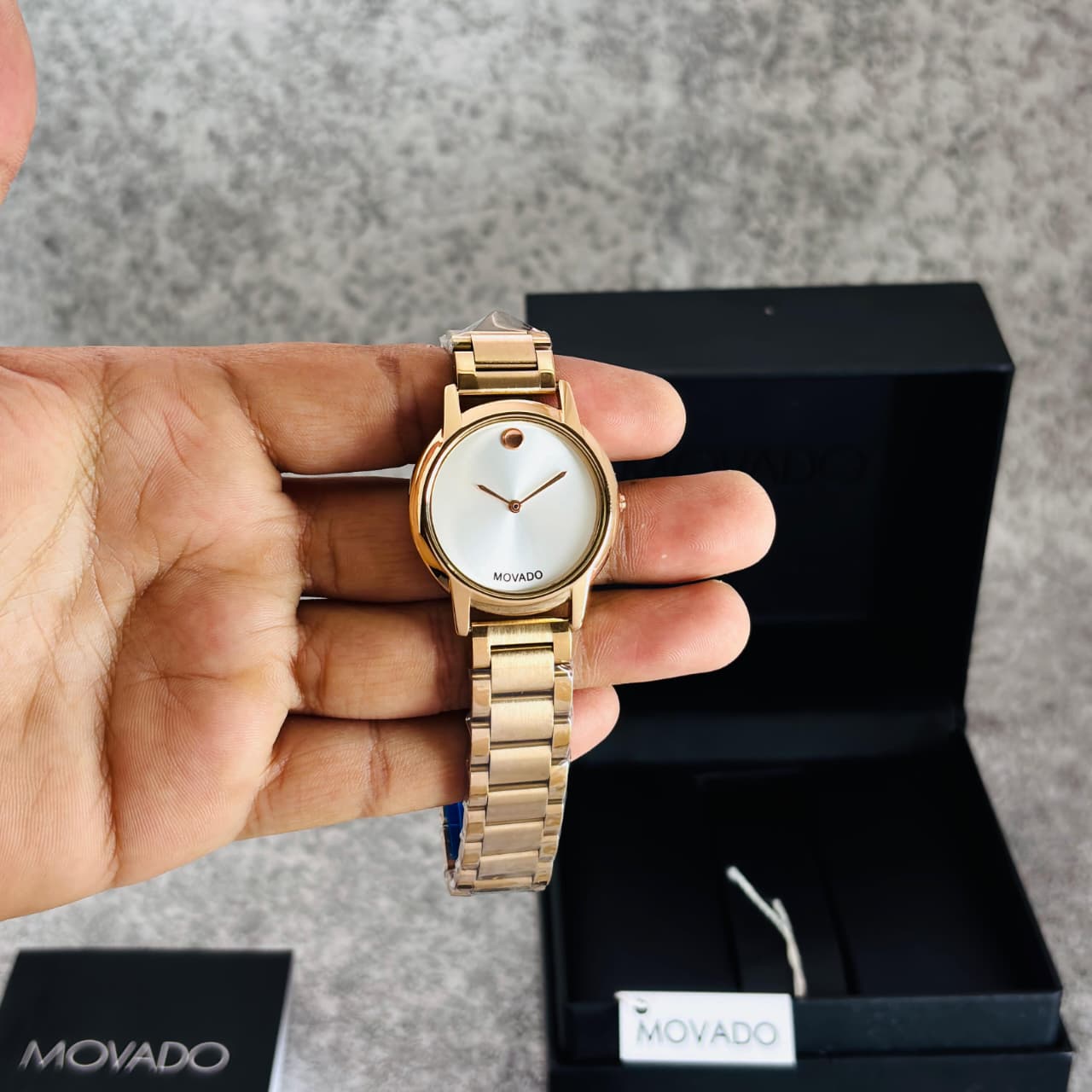 Buy First Copy MOVADO Slim Women’s Quartz Watches 31mm - Master Quality 7A Mirror at Lowest Price Online India