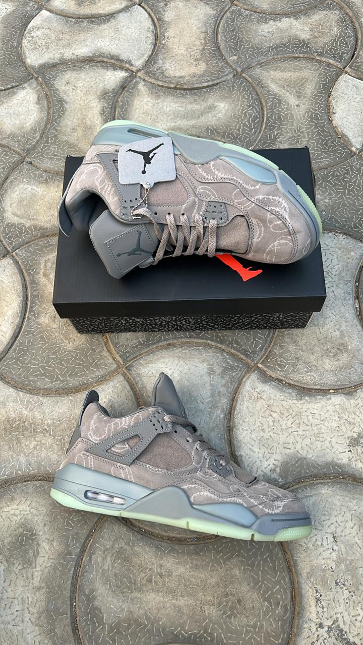 Buy First Copy Nike Jordan 4 kaws Glow in Dark Men’s Sneakers - Master Quality 7A Mirror at Lowest Price Online India
