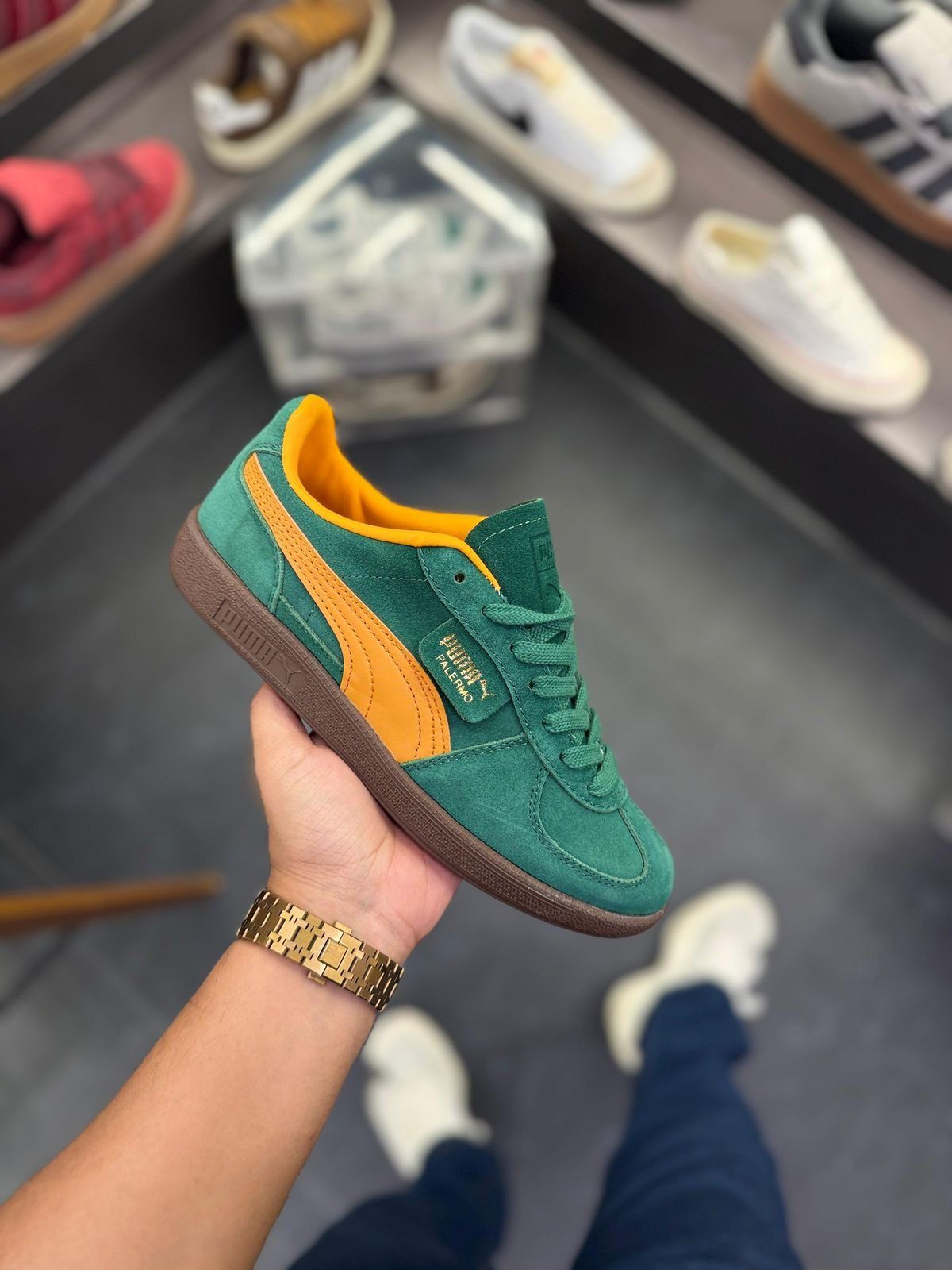 Buy First Copy PUMA Palermo OG Sneaker For Men - Master Quality 7A Mirror at Lowest Price Online India