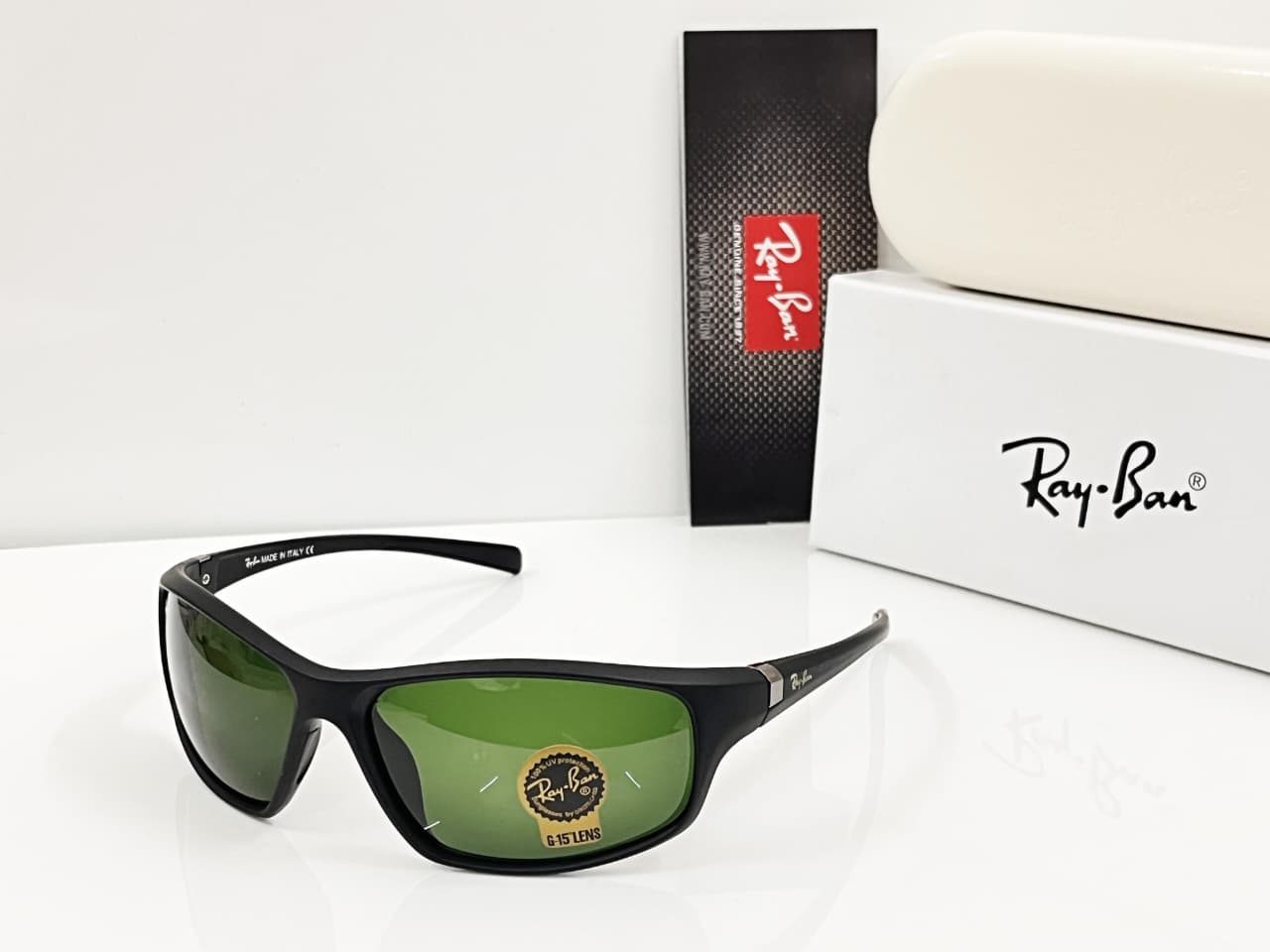 Buy First Copy Ray-Ban Men’s Wraparound Sunglasses - Master Quality 7A Mirror at Lowest Price Online India