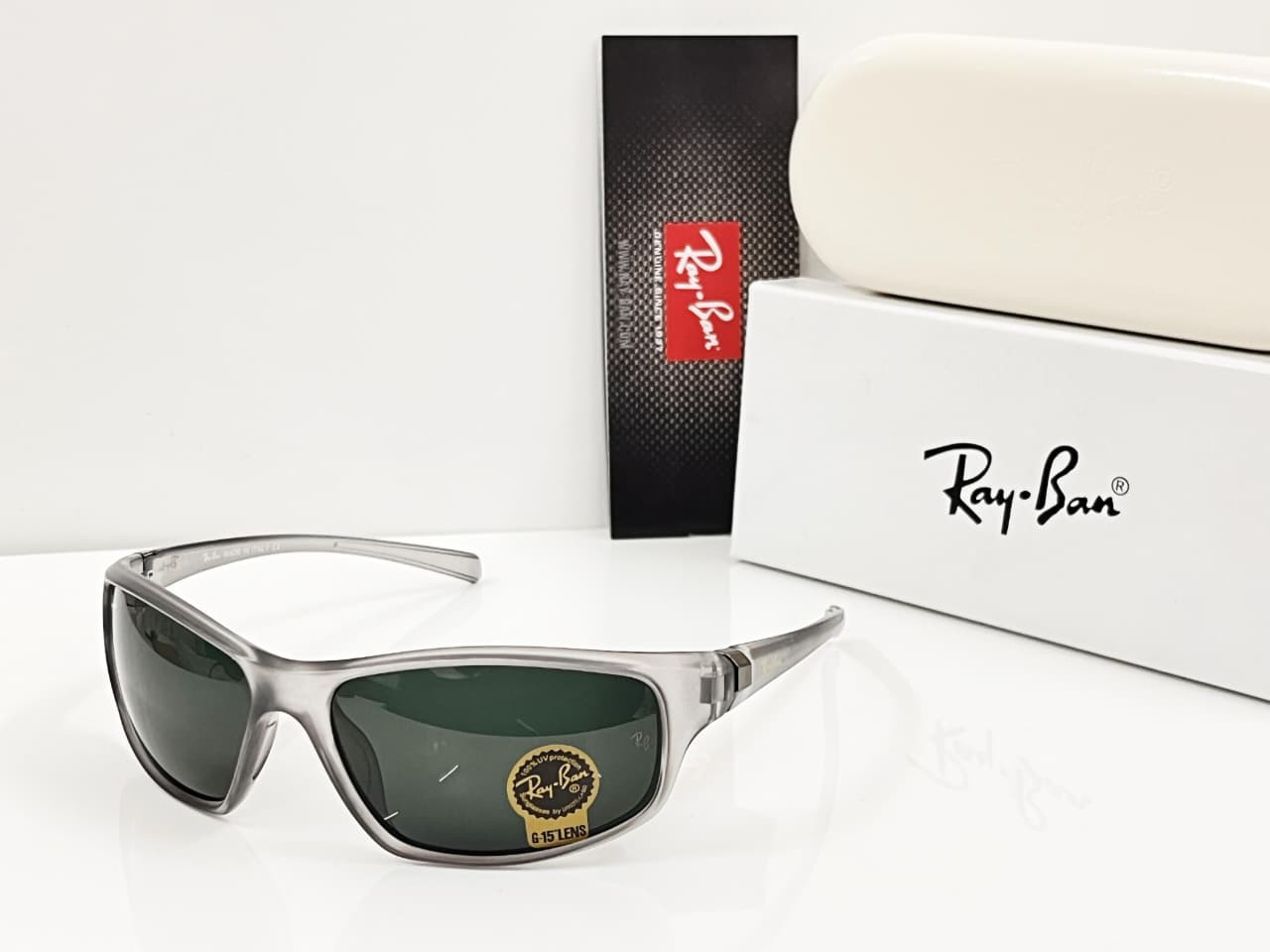 Buy First Copy Ray-Ban Men’s Wraparound Sunglasses - Master Quality 7A Mirror at Lowest Price Online India