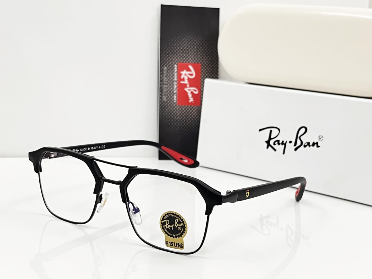 Buy First Copy Ray-Ban Men’s Square Aviator Eyeglasses & Sunglasses - Master Quality 7A Mirror at Lowest Price Online India