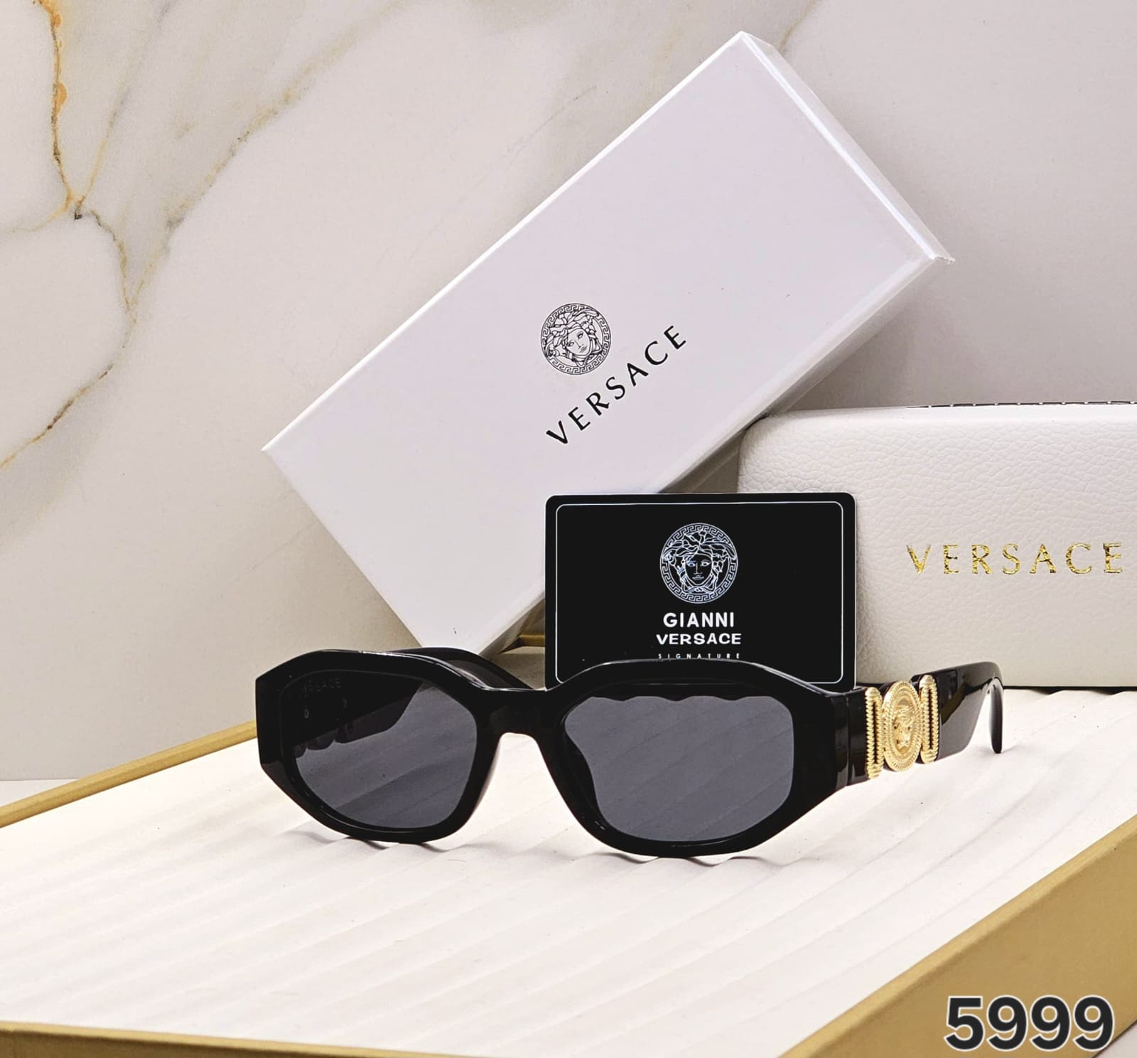 Buy First Copy Versace Unisex Medusa Sunglasses - Master Quality 7A Mirror at Lowest Price Online India