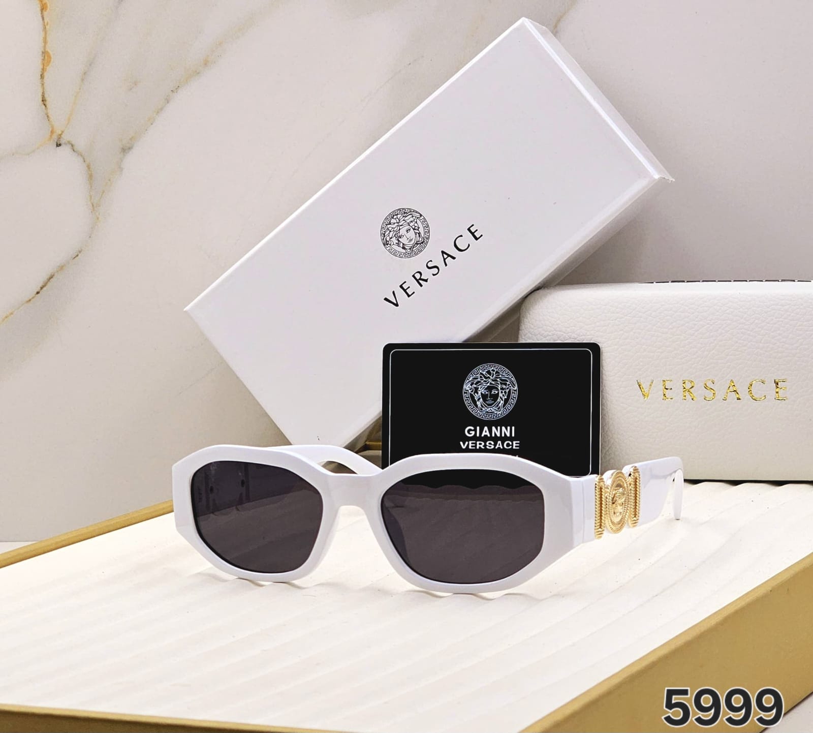 Buy First Copy Versace Unisex Medusa Sunglasses - Master Quality 7A Mirror at Lowest Price Online India