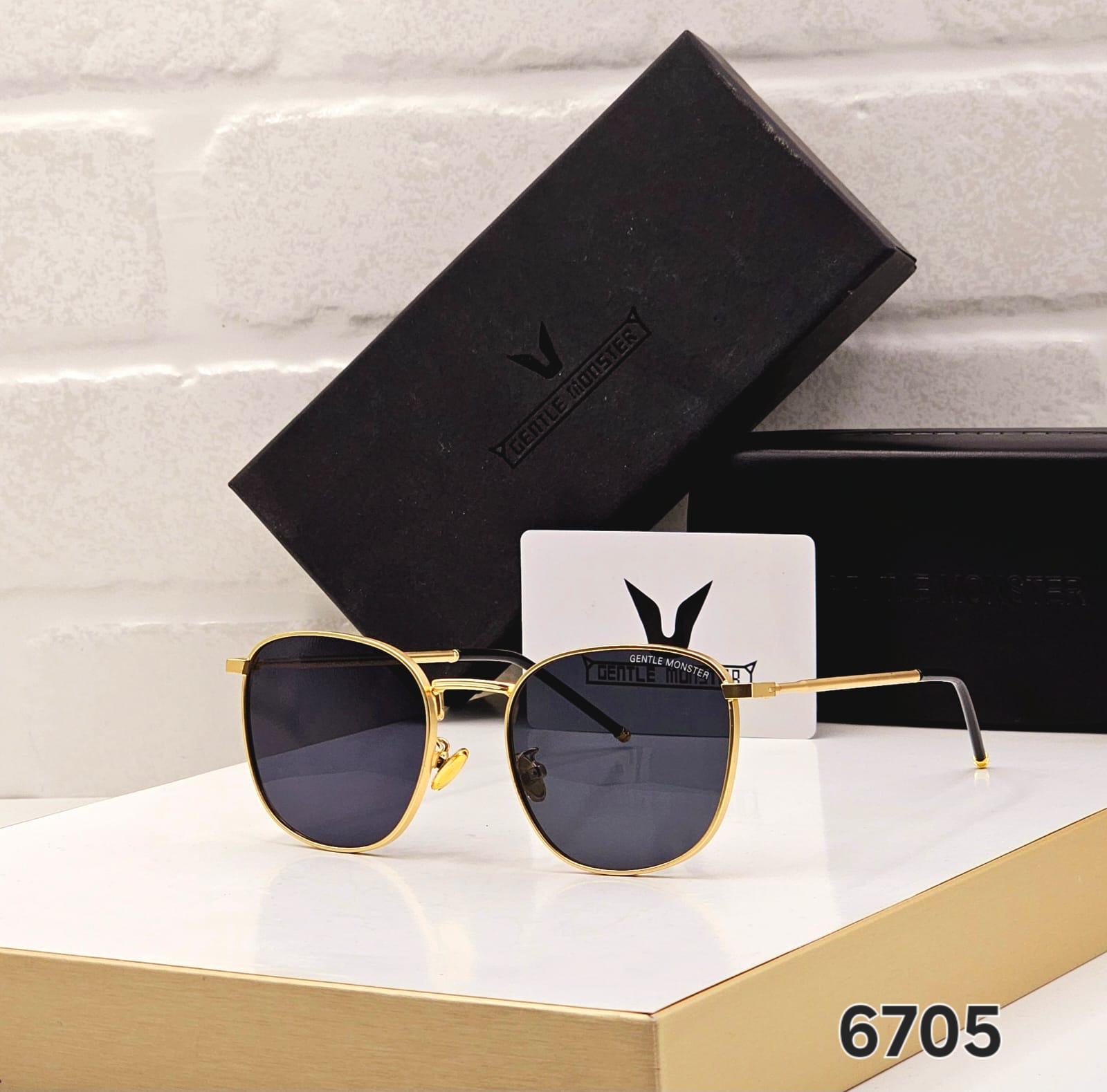 Buy First Copy Gentle Monster Unisex Metal Sunglasses - Master Quality 7A Mirror at Lowest Price Online India