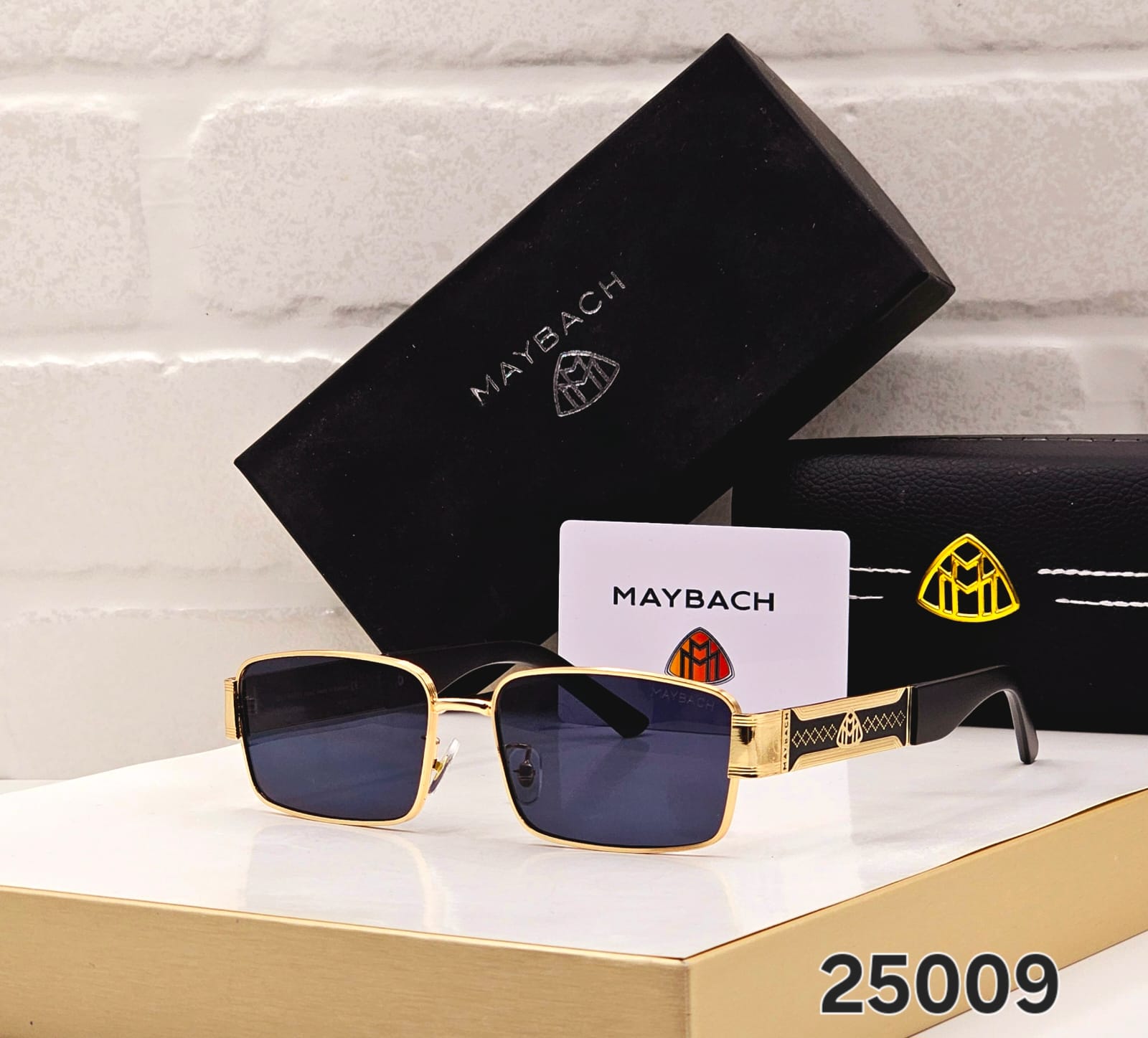 Buy First Copy Maybach Rectangular Unisex Luxury Sunglasses - Master Quality 7A Mirror at Lowest Price Online India
