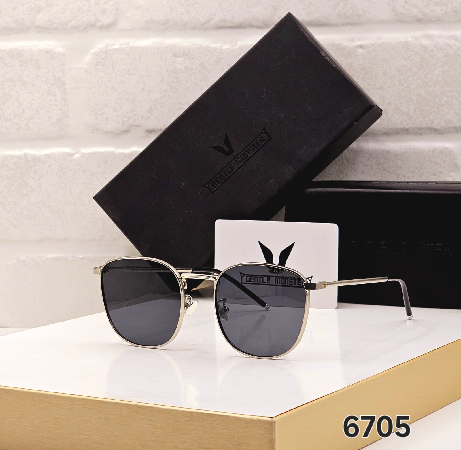 Buy First Copy Gentle Monster Unisex Metal Sunglasses - Master Quality 7A Mirror at Lowest Price Online India