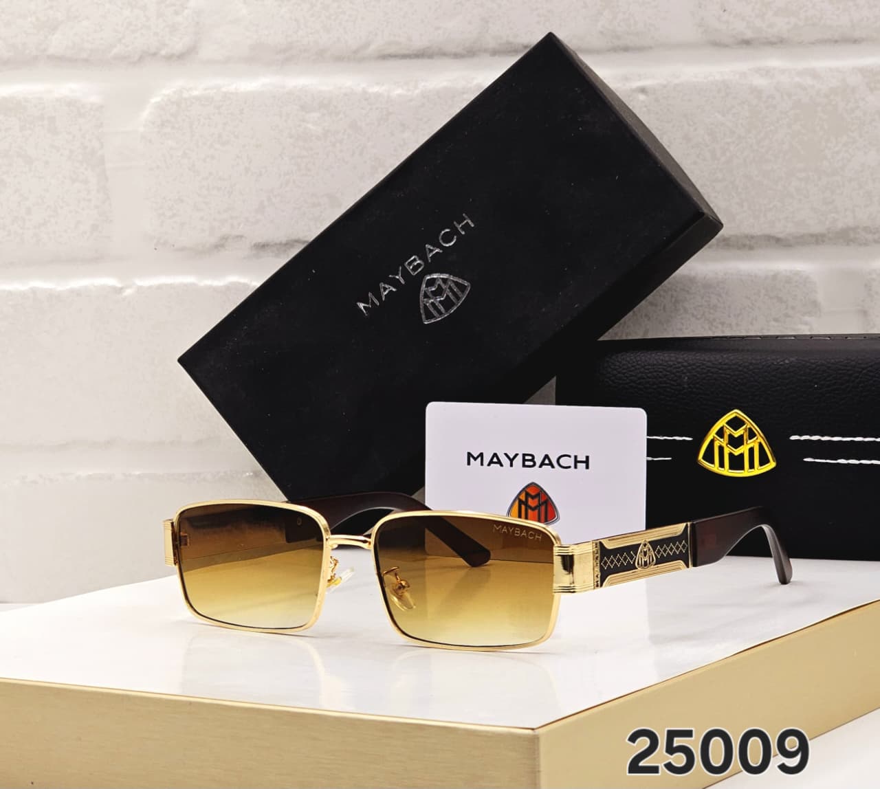 Buy First Copy Maybach Rectangular Unisex Luxury Sunglasses - Master Quality 7A Mirror at Lowest Price Online India