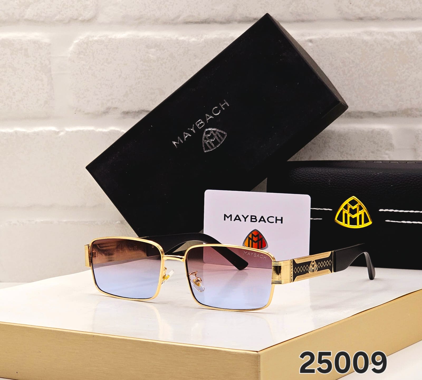 Buy First Copy Maybach Rectangular Unisex Luxury Sunglasses - Master Quality 7A Mirror at Lowest Price Online India