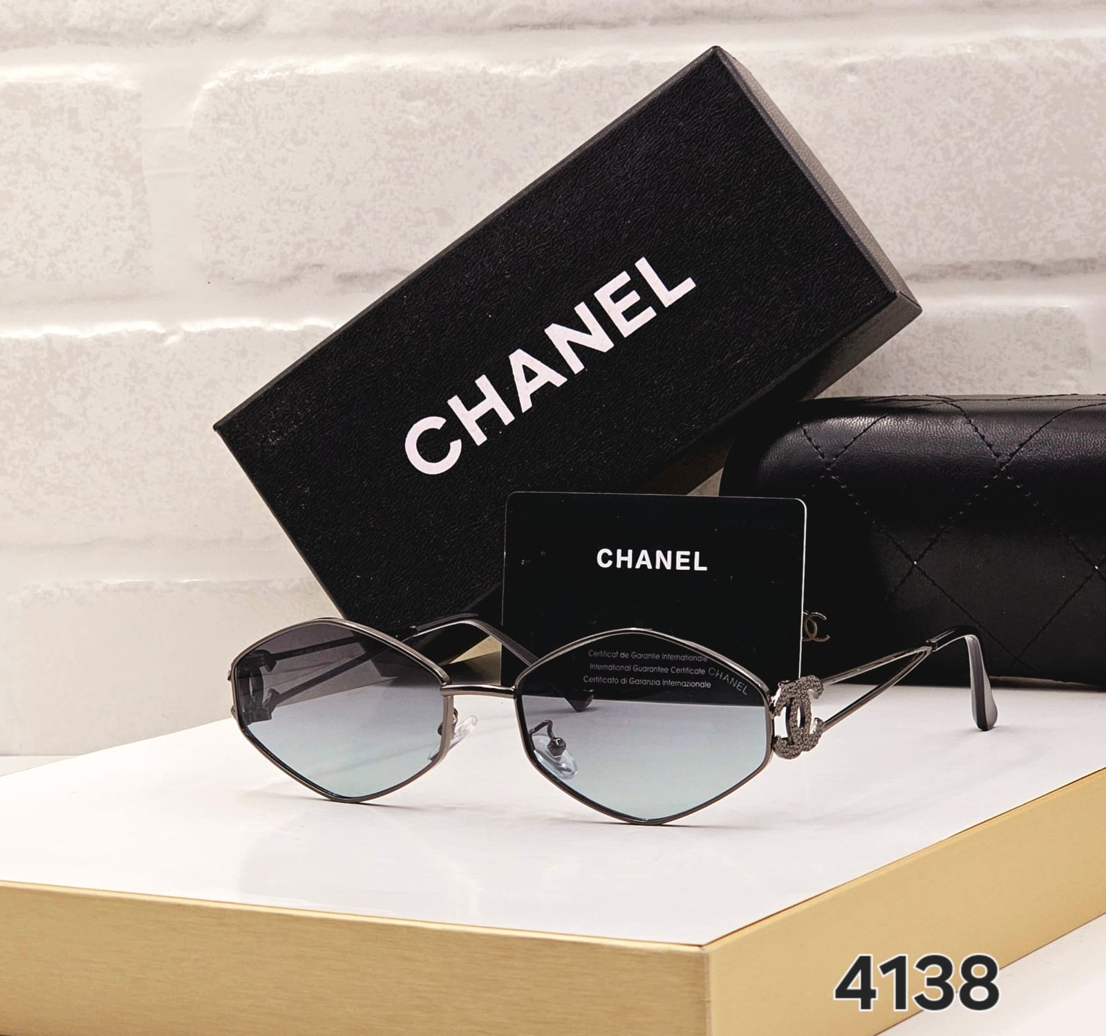 Buy First Copy Chanel Women’s Cat-Eye Metal Sunglasses - Master Quality 7A Mirror at Lowest Price Online India