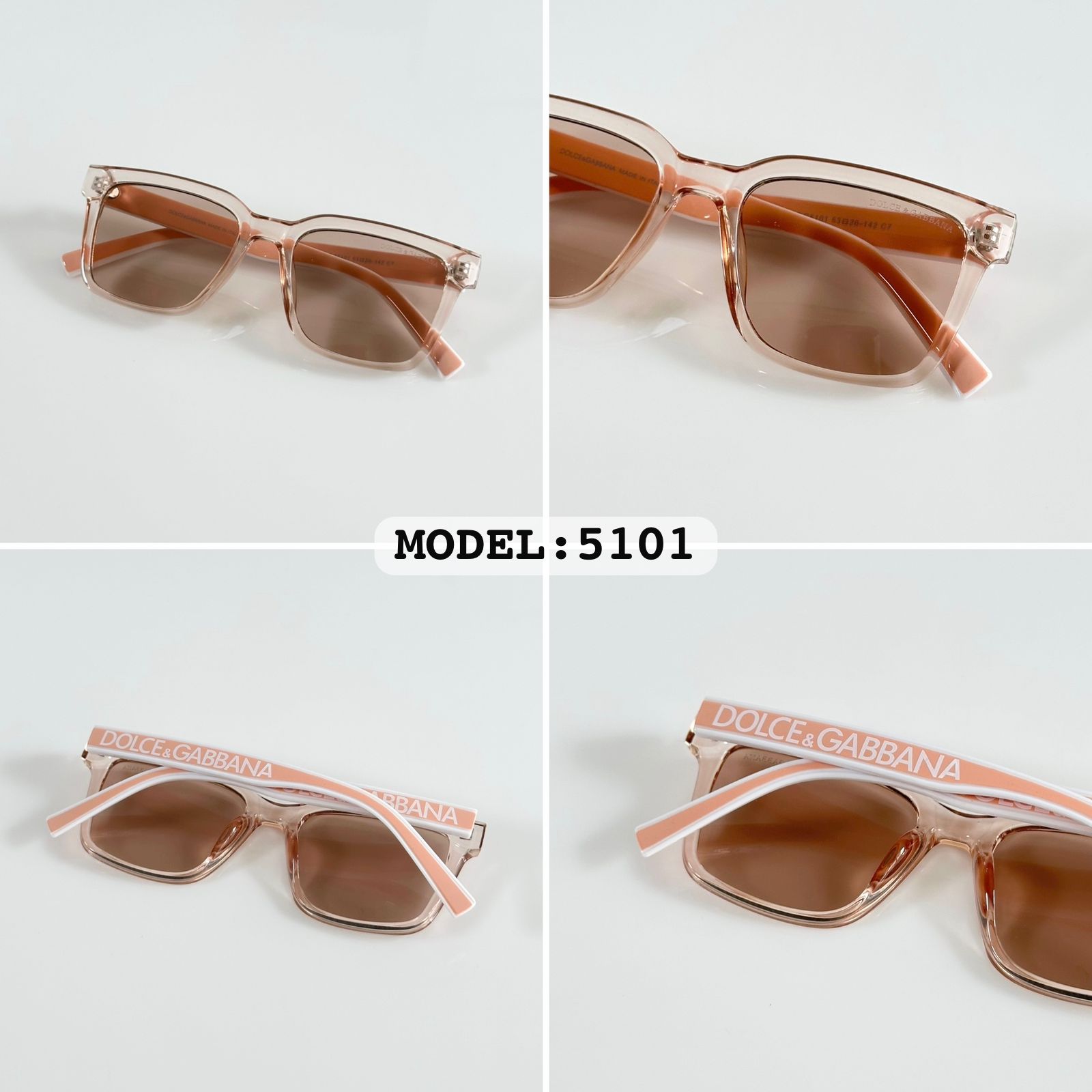 Buy First Copy Dolce & Gabbana Transparent Women’s Sunglasses - Master Quality 7A Mirror at Lowest Price Online India
