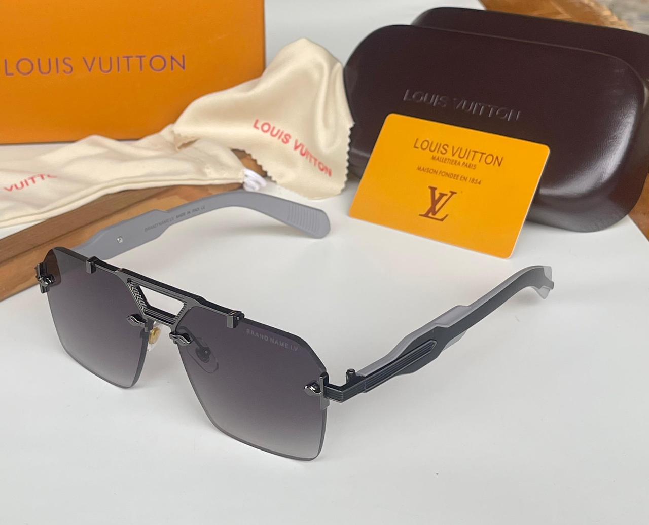 Buy First Copy Louis Vuitton Rimless Unisex Shield Sunglasses - Master Quality 7A Mirror at Lowest Price Online India