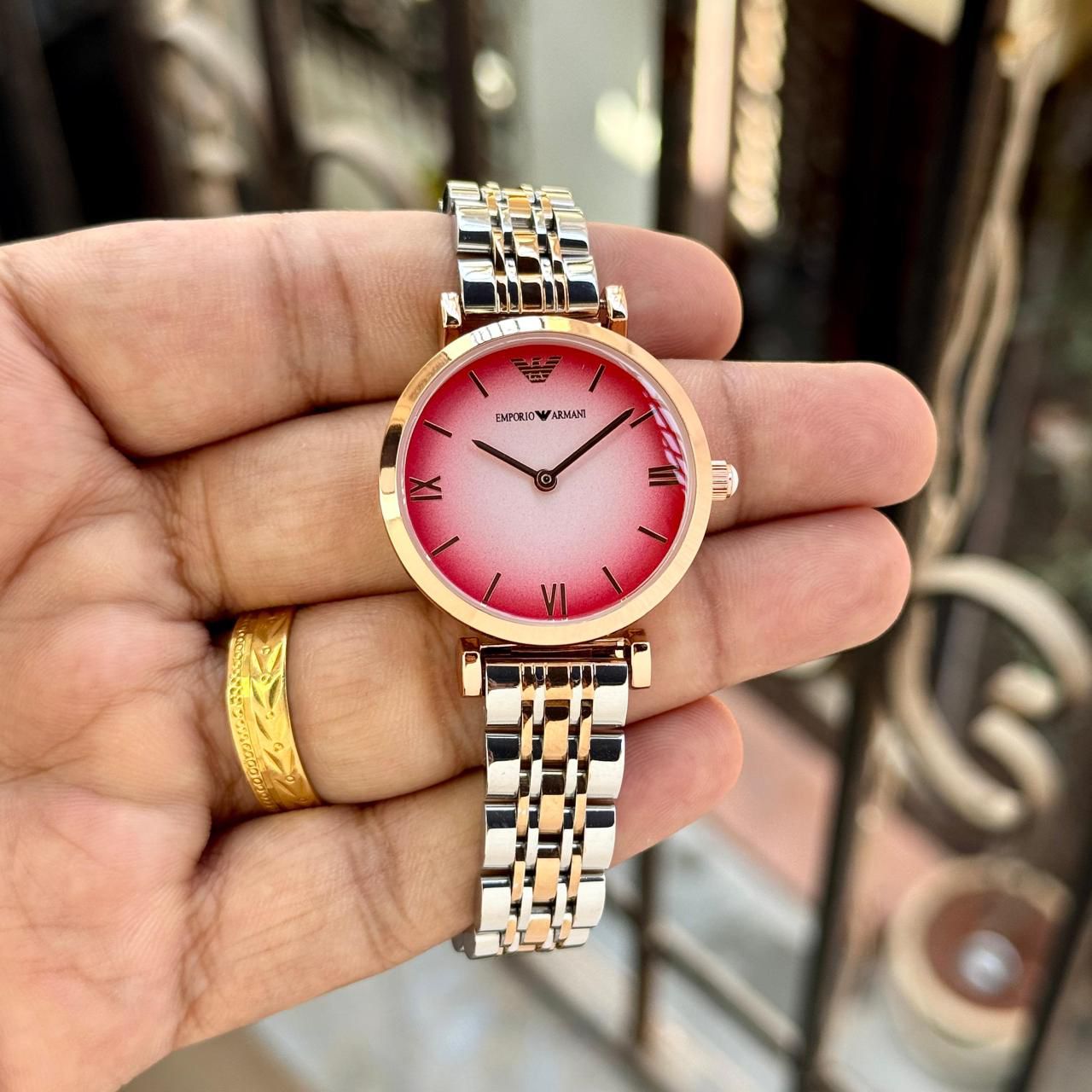 Buy First Copy Emporio Armani Women’s Slim Watches - Master Quality 7A Mirror at Lowest Price Online India