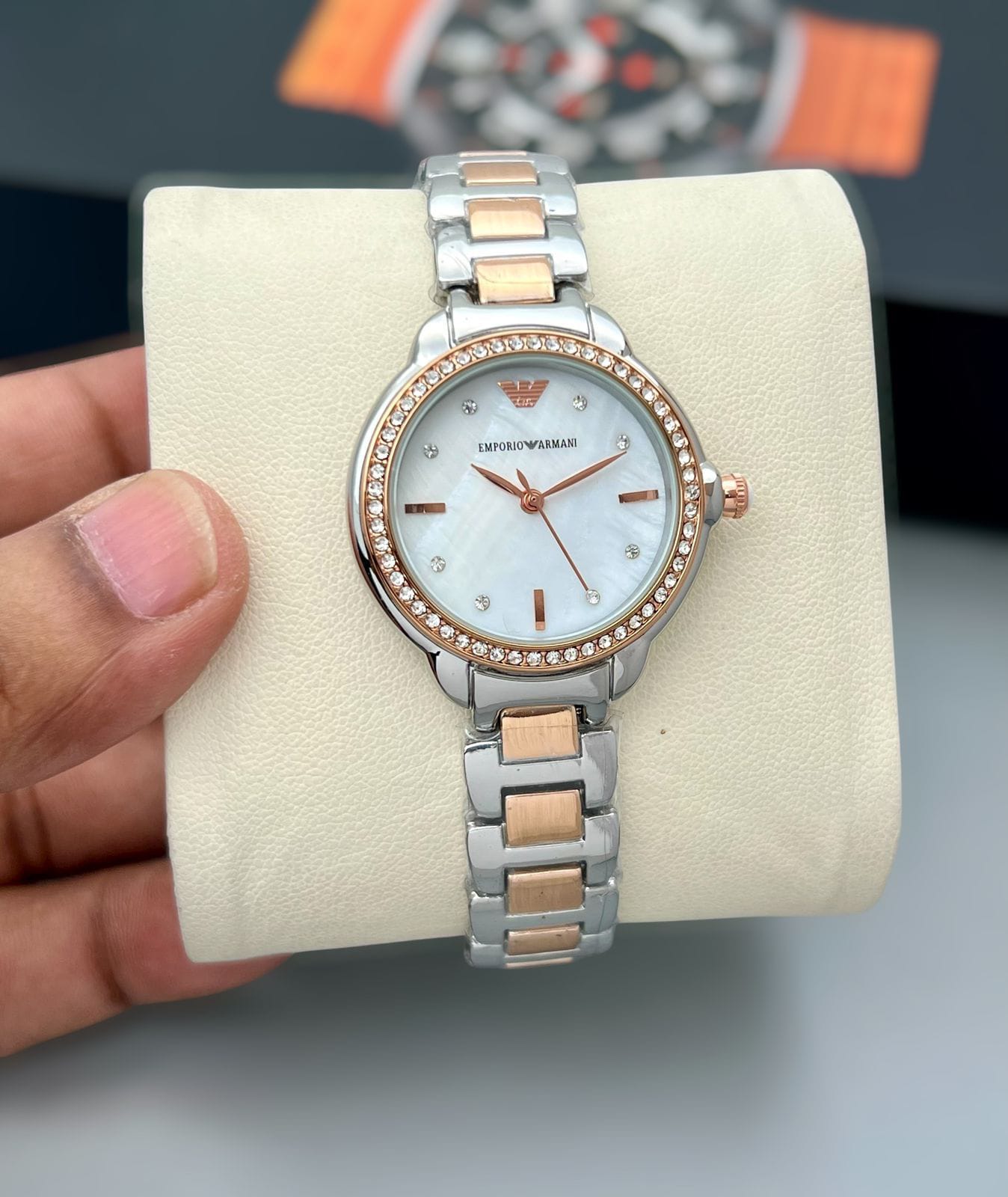 Buy First Copy Emporio Armani Ladies Watch - Master Quality 7A Mirror at Lowest Price Online India