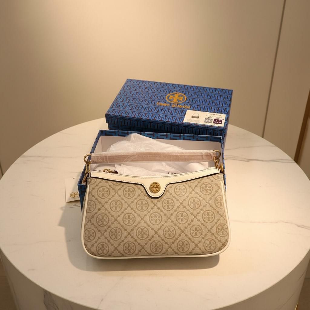 Buy First Copy Tory Burch T Jacquard Women’s Shoulder Sling Bags - Master Quality 7A Mirror at Lowest Price Online India
