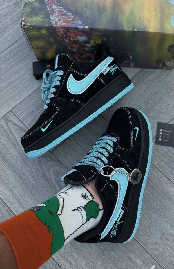 Buy First Copy Nike x Gucci x Stüssy Air Force 1 Men’s Shoes - Master Quality 7A Mirror at Lowest Price Online India