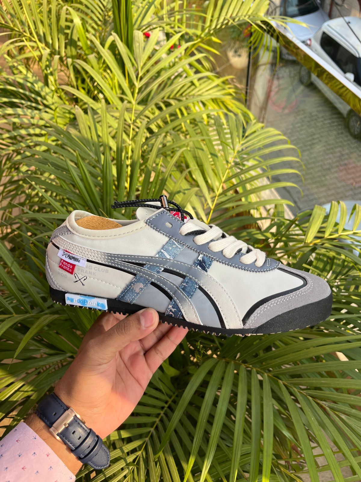 Buy First Copy Onitsuka Tiger panda prank 2025 Men’s Shoes - Master Quality 7A Mirror at Lowest Price Online India